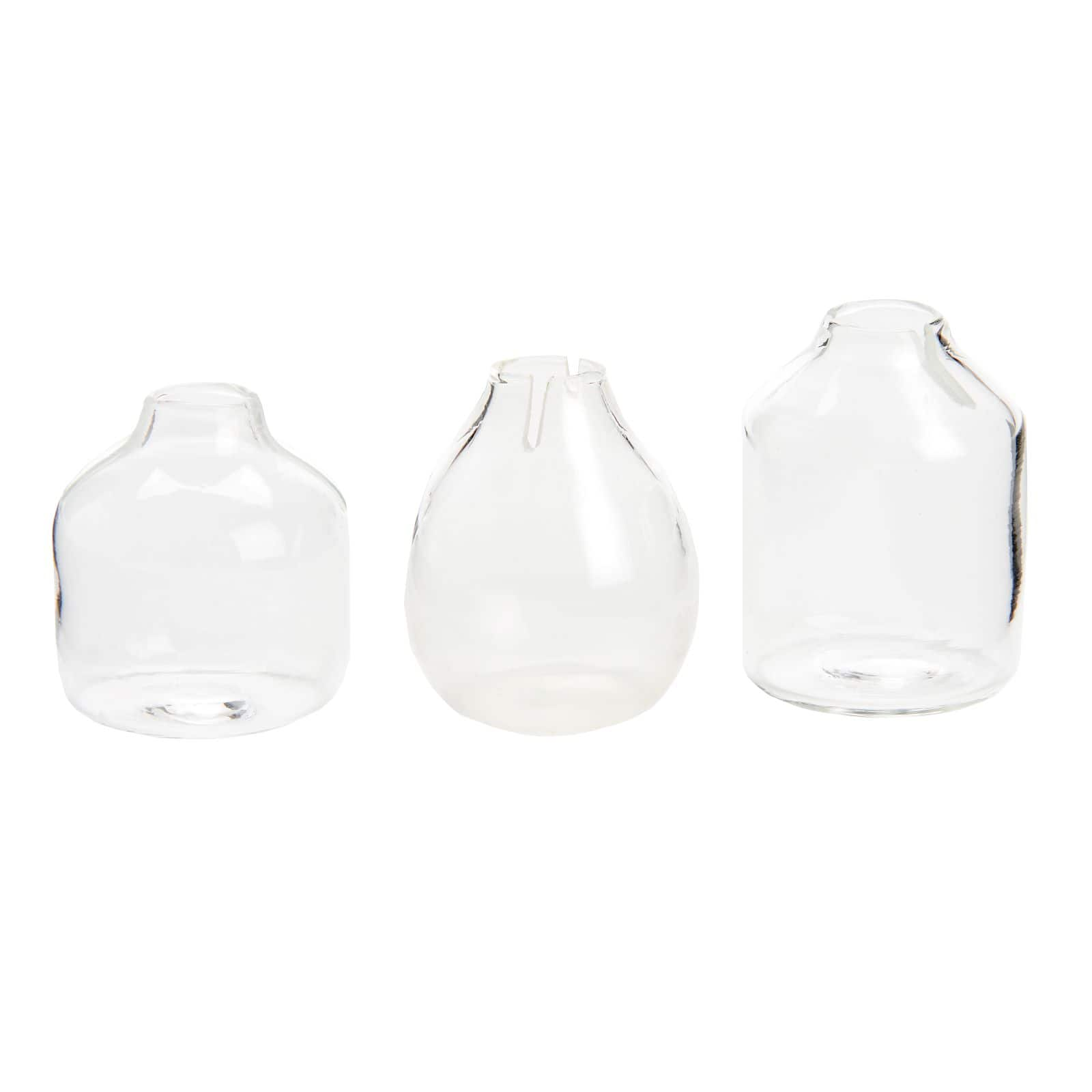 Style Me Pretty Clear Bud Vases, 6ct. | Michaels