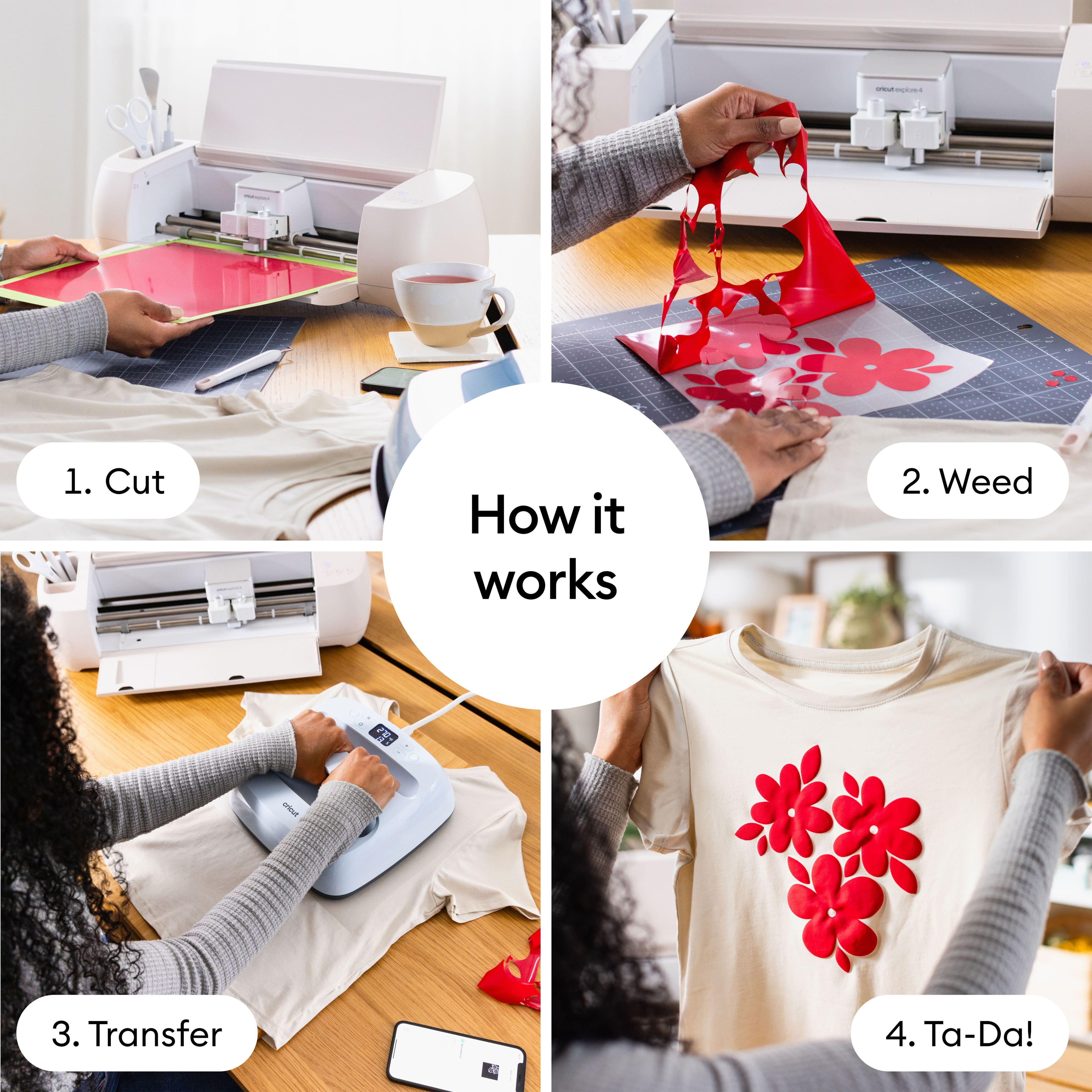 Cricut&#xAE; Puff Iron-On Heat Transfer Vinyl