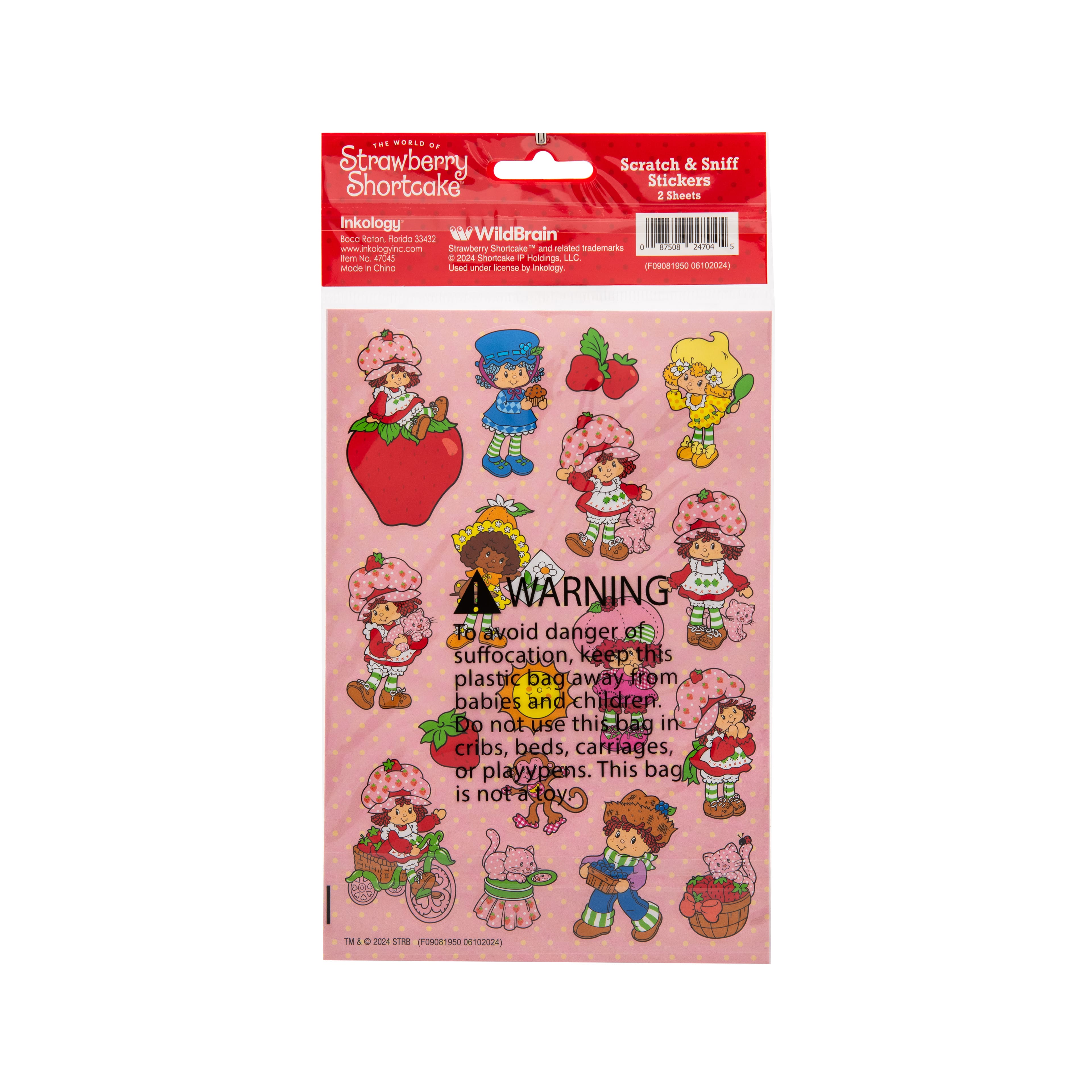 Strawberry Shortcake&#xAE; Scratch &#x26; Sniff Stickers