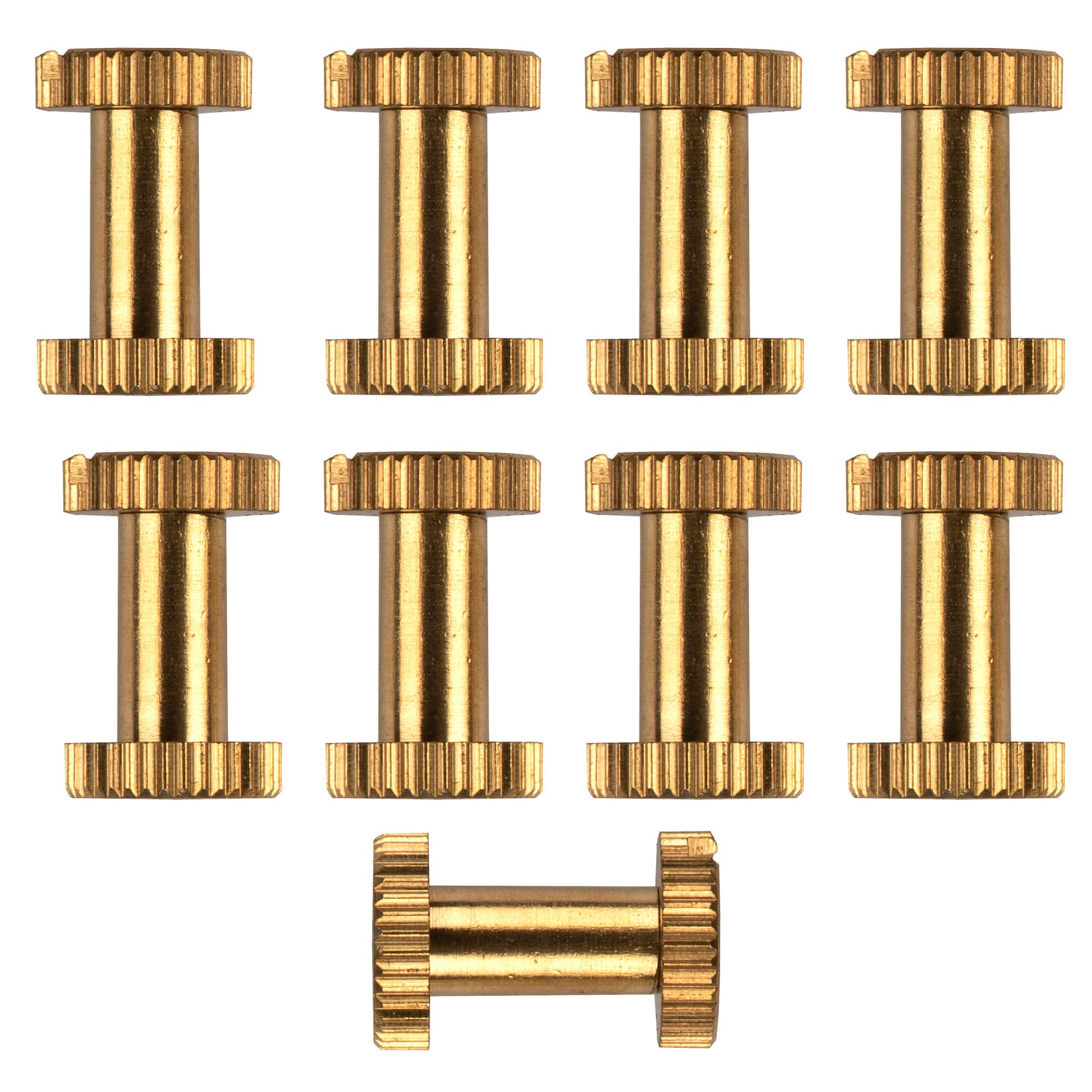 Dritz® Home Brass Short Post Chicago Screws, 3ct.
