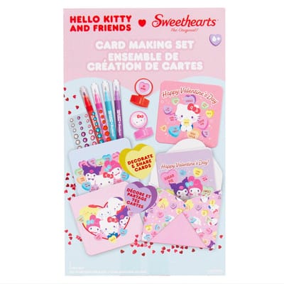 Hello Kitty® & Friends x Sweethearts® Card Making Set | Michaels