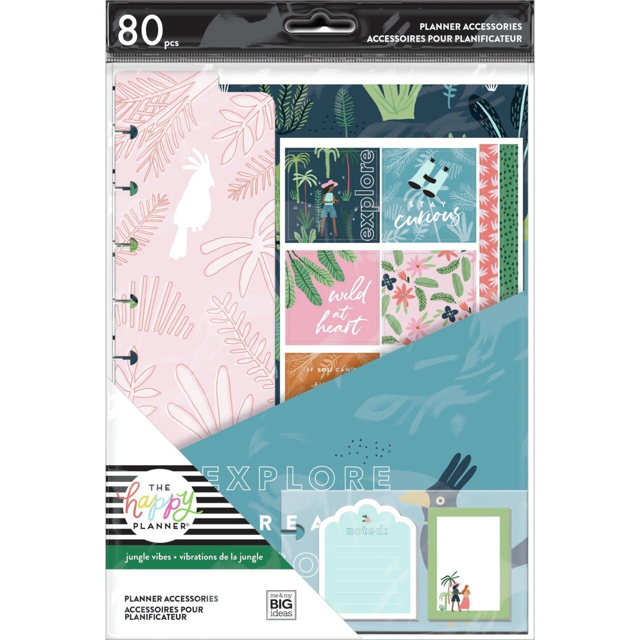 The Classic Happy Planner® Jungle Vibes Accessories Michaels
