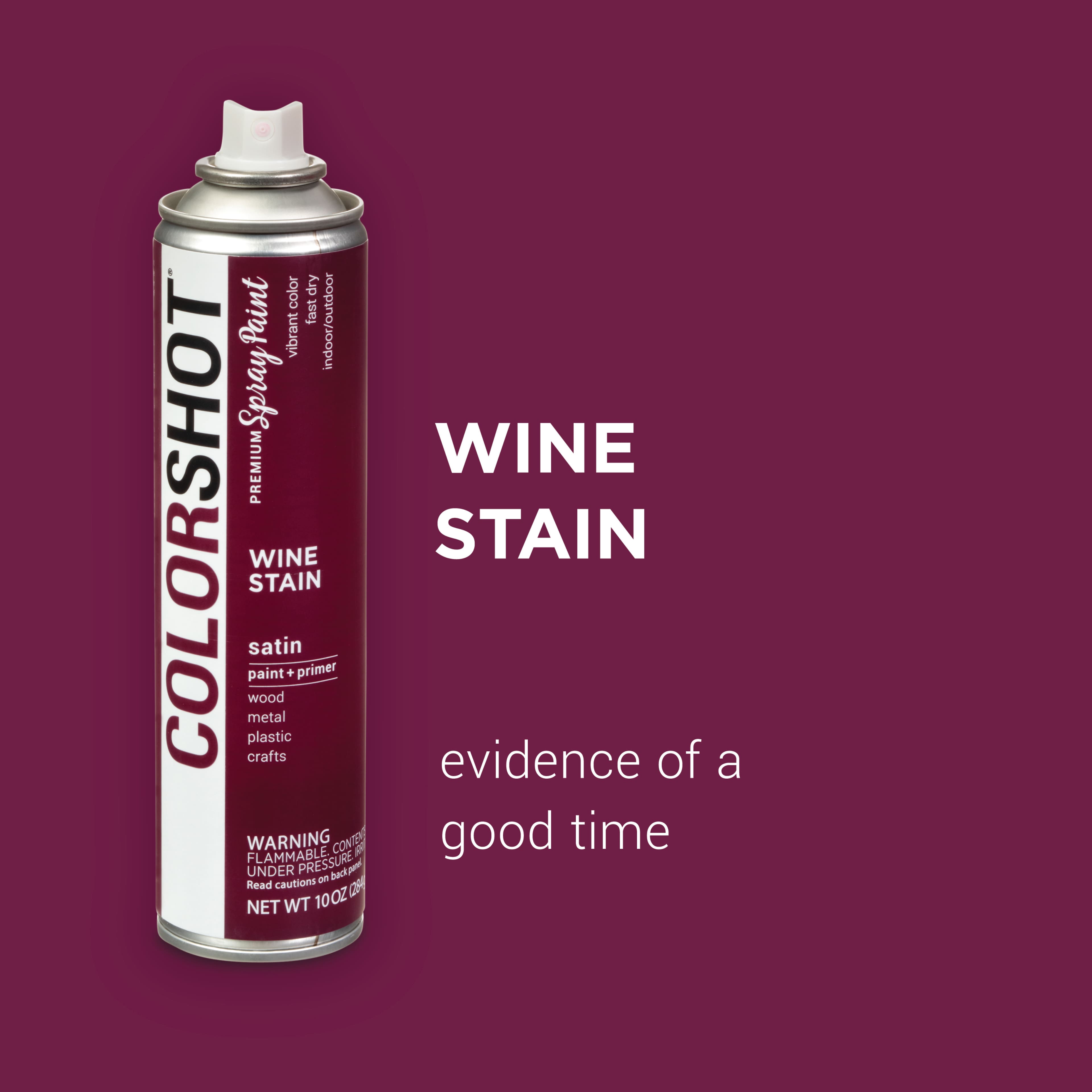 COLORSHOT® Premium Satin Spray Paint | Michaels