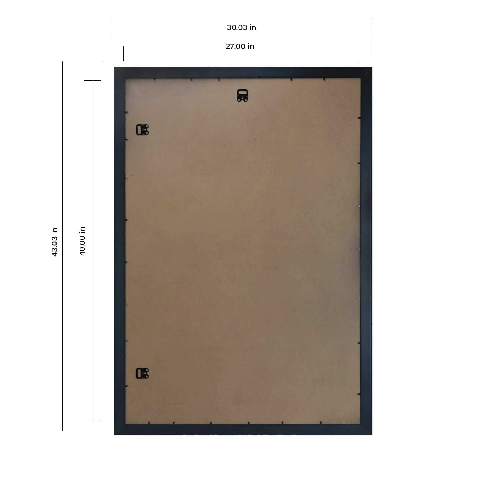 Stockholm™ Black Poster Frame by Studio Décor®