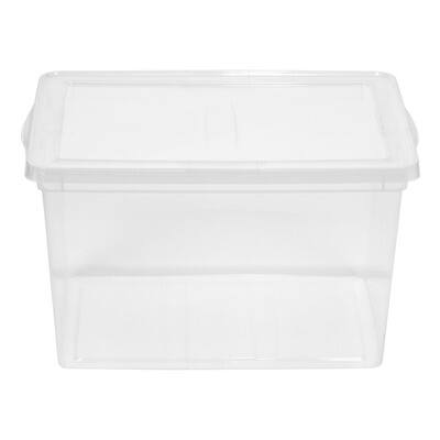 Iris USA 68QT Snap Top Clear Storage Box