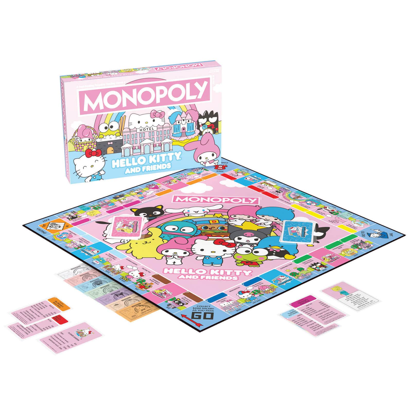 USAopoly MONOPOLY&#xAE;: Hello Kitty&#xAE;and Friends