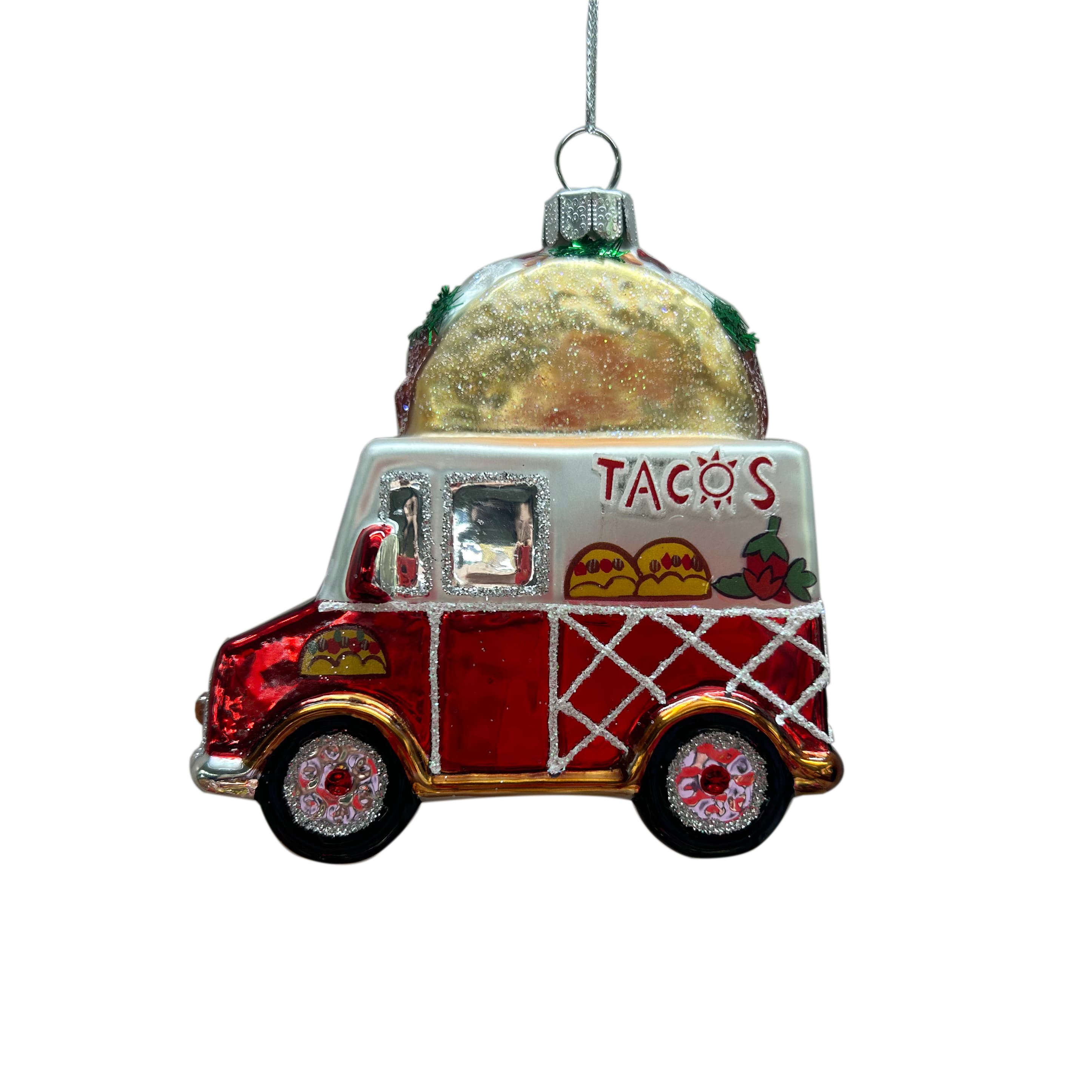 3.5&#x22; Glass Taco Truck Ornament by Ashland&#xAE;