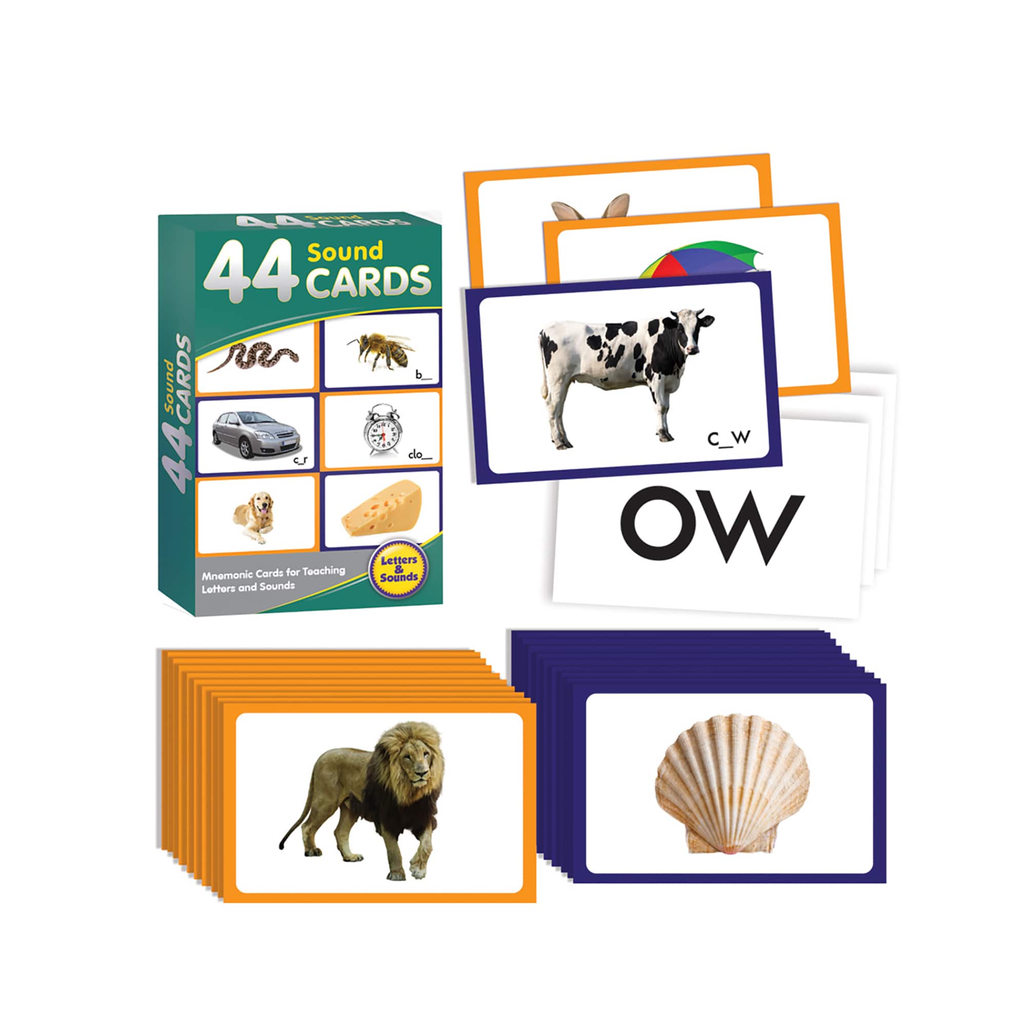 Junior Learning® 44 Sound Cards Learning Set