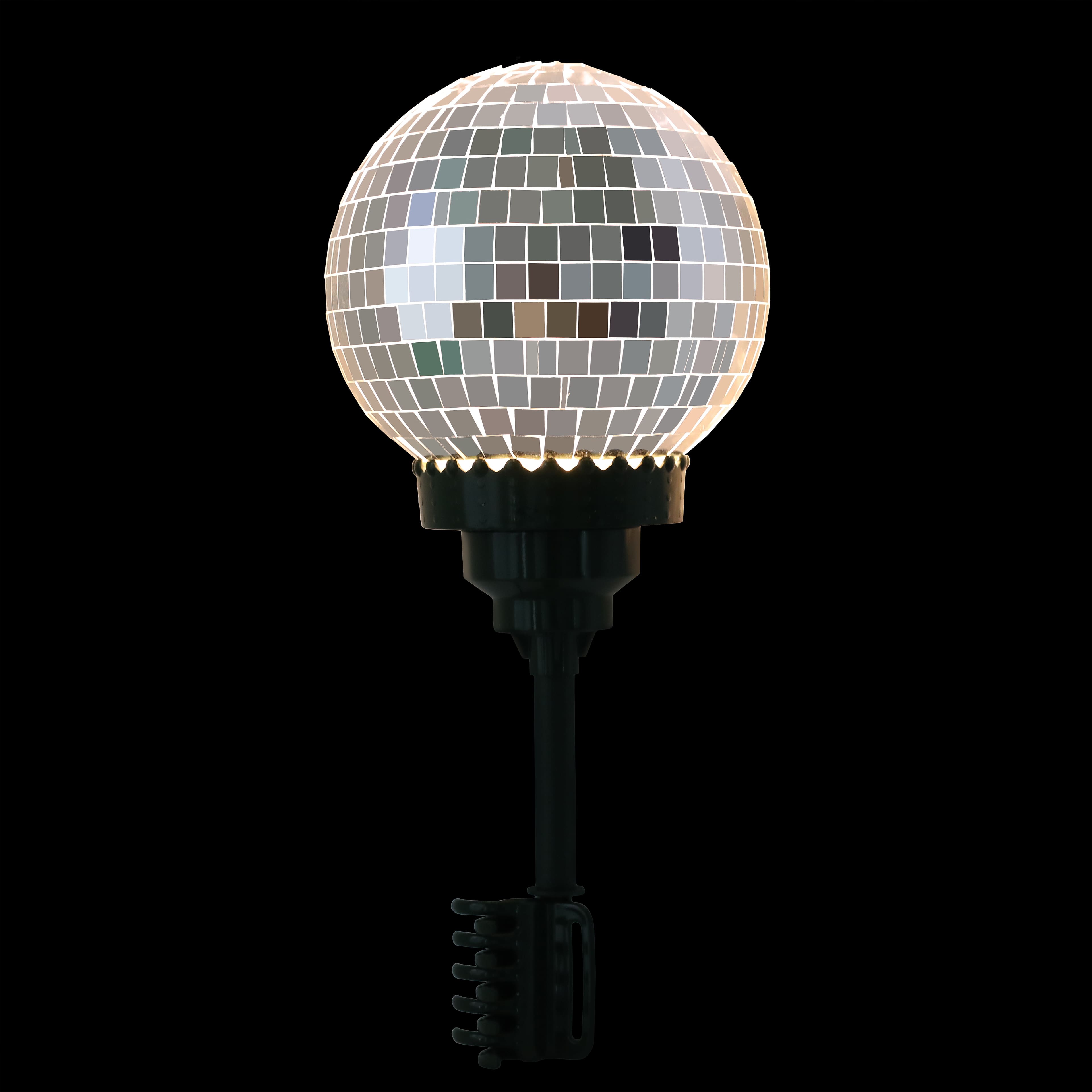8&#x22; Rotating Disco Ball Lighted Tree Topper by Ashland&#xAE;