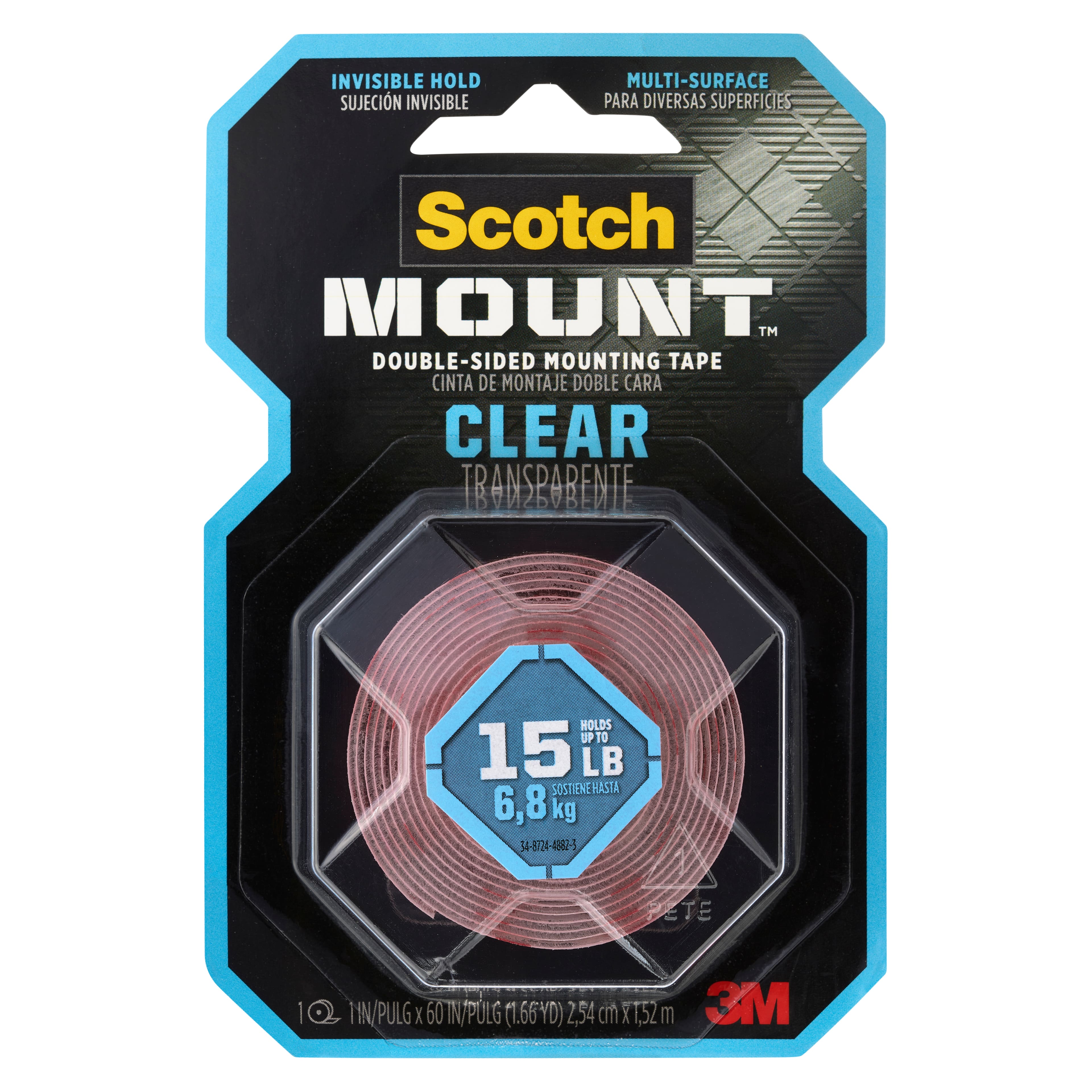 12 Pack: Scotch&#xAE; Clear Mounting Tape