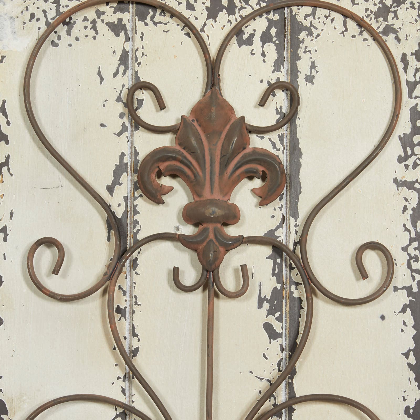 32" White Rustic Wood Wall Decor, 2ct.