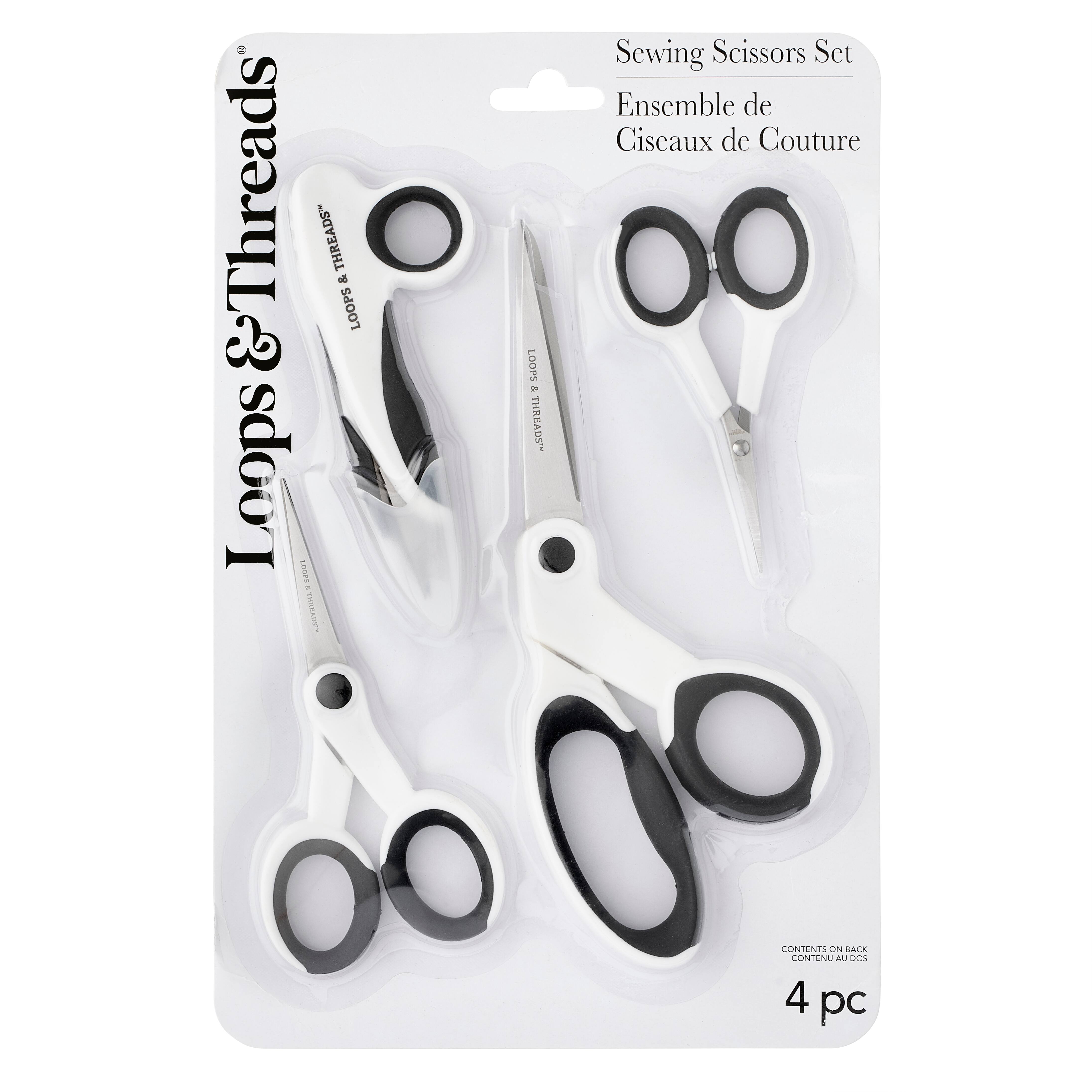 6 Packs: 4 ct. (24 total) Sewing Scissors by Loops &#x26; Threads&#x2122;