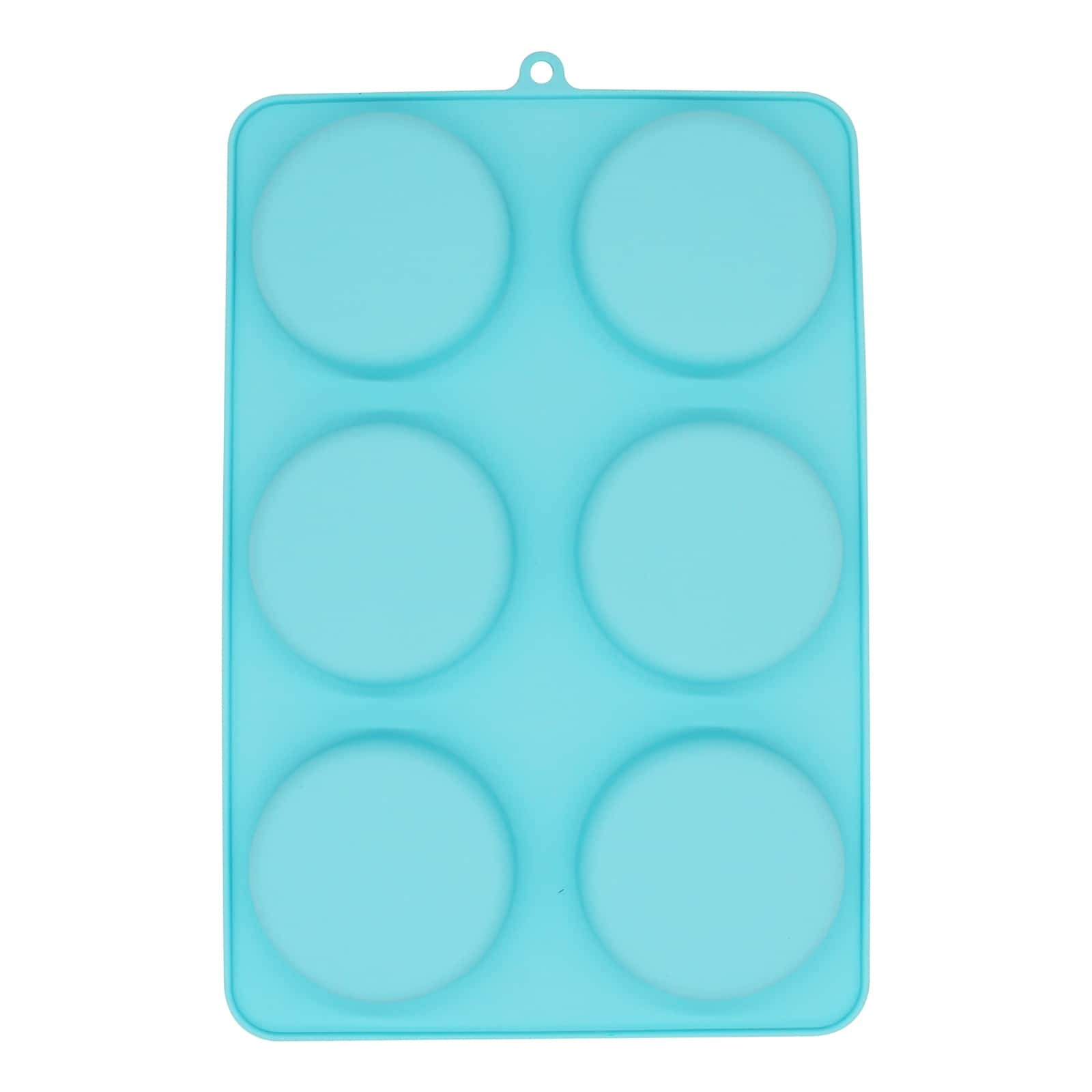 6 Pack: Flat Cake Silicone Treat Mold by Celebrate It&#xAE;