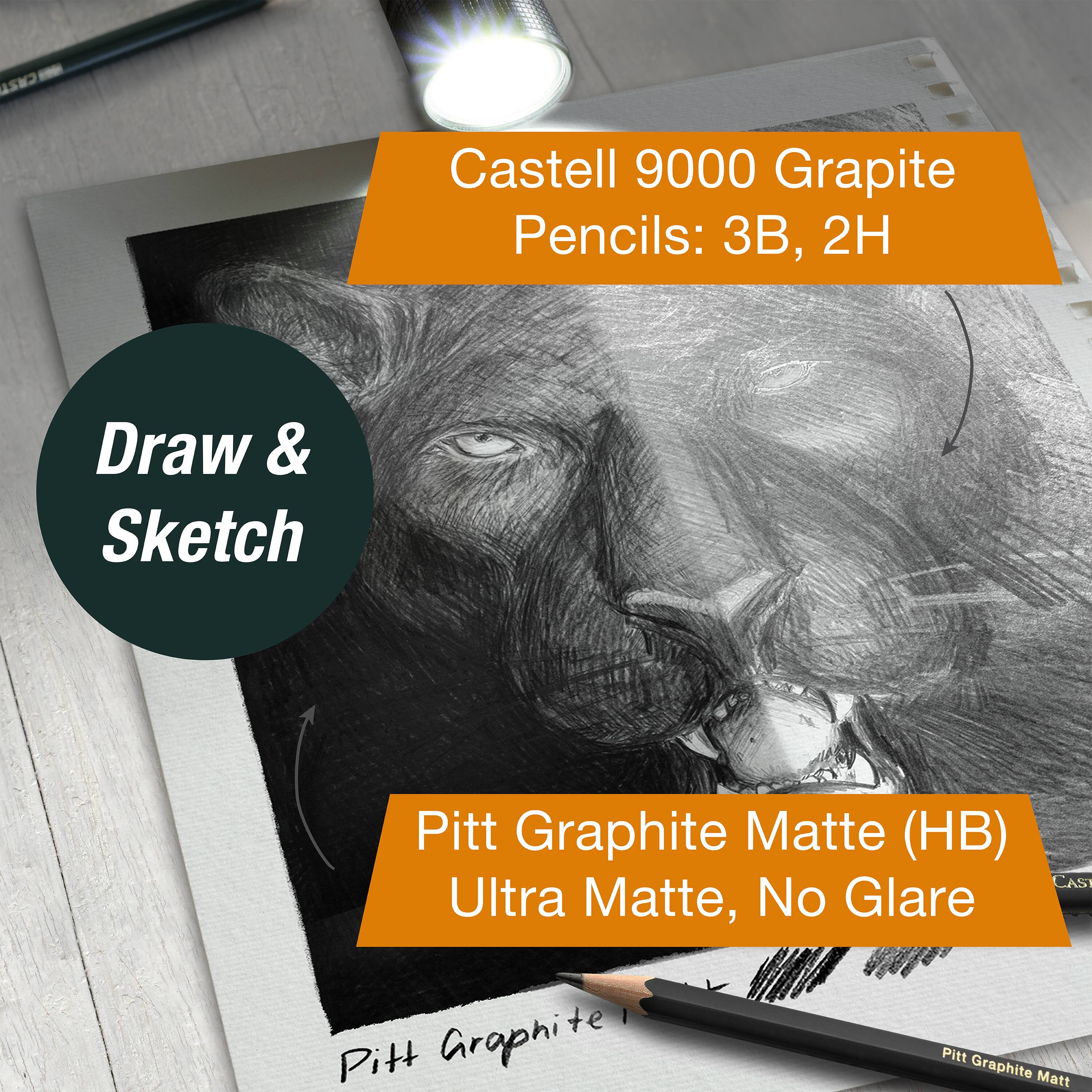 Faber-Castell&#xAE; Dry Mediums Art &#x26; Graphic Try It Box Set