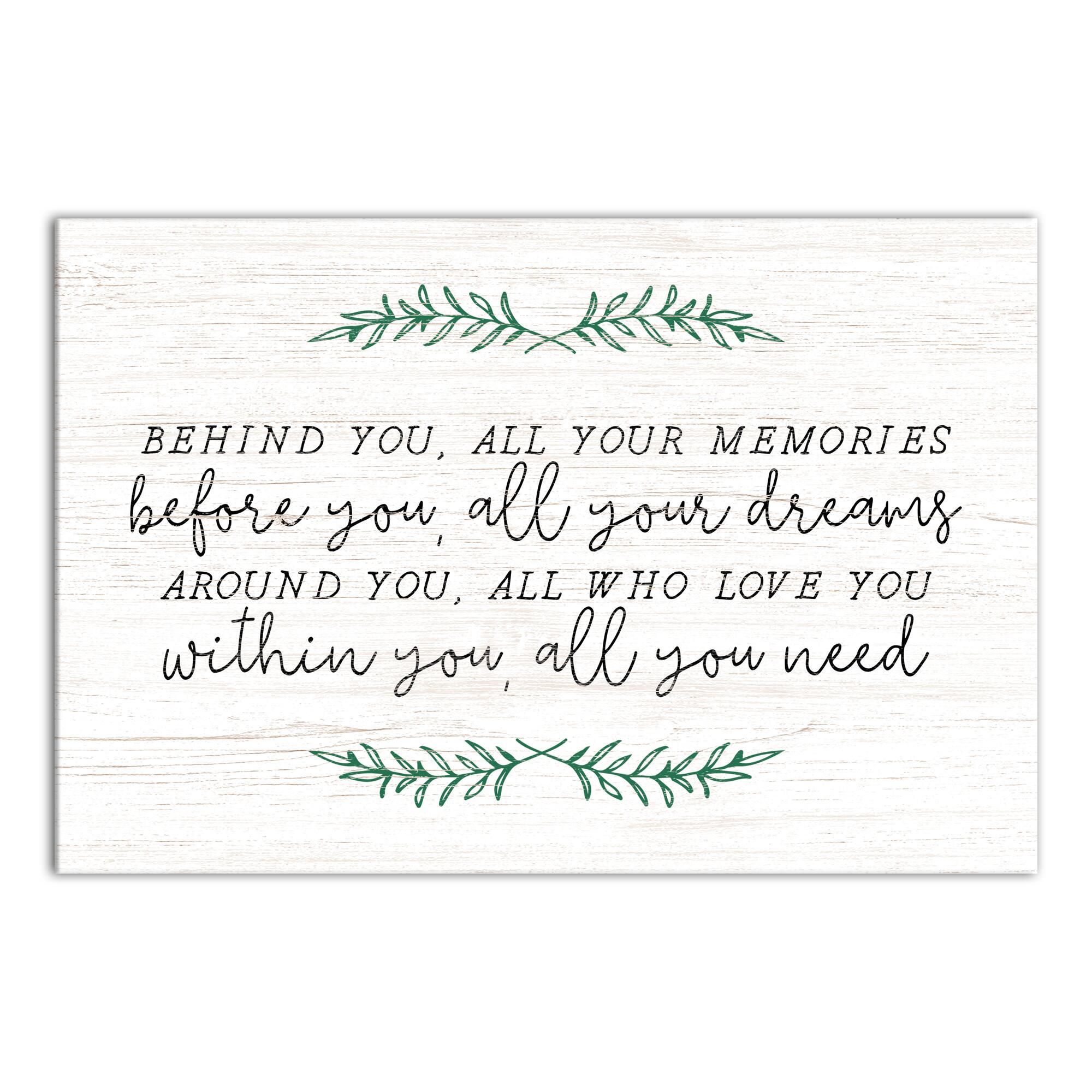 All You Need 24&#x22; x 16&#x22; Canvas Wall Art