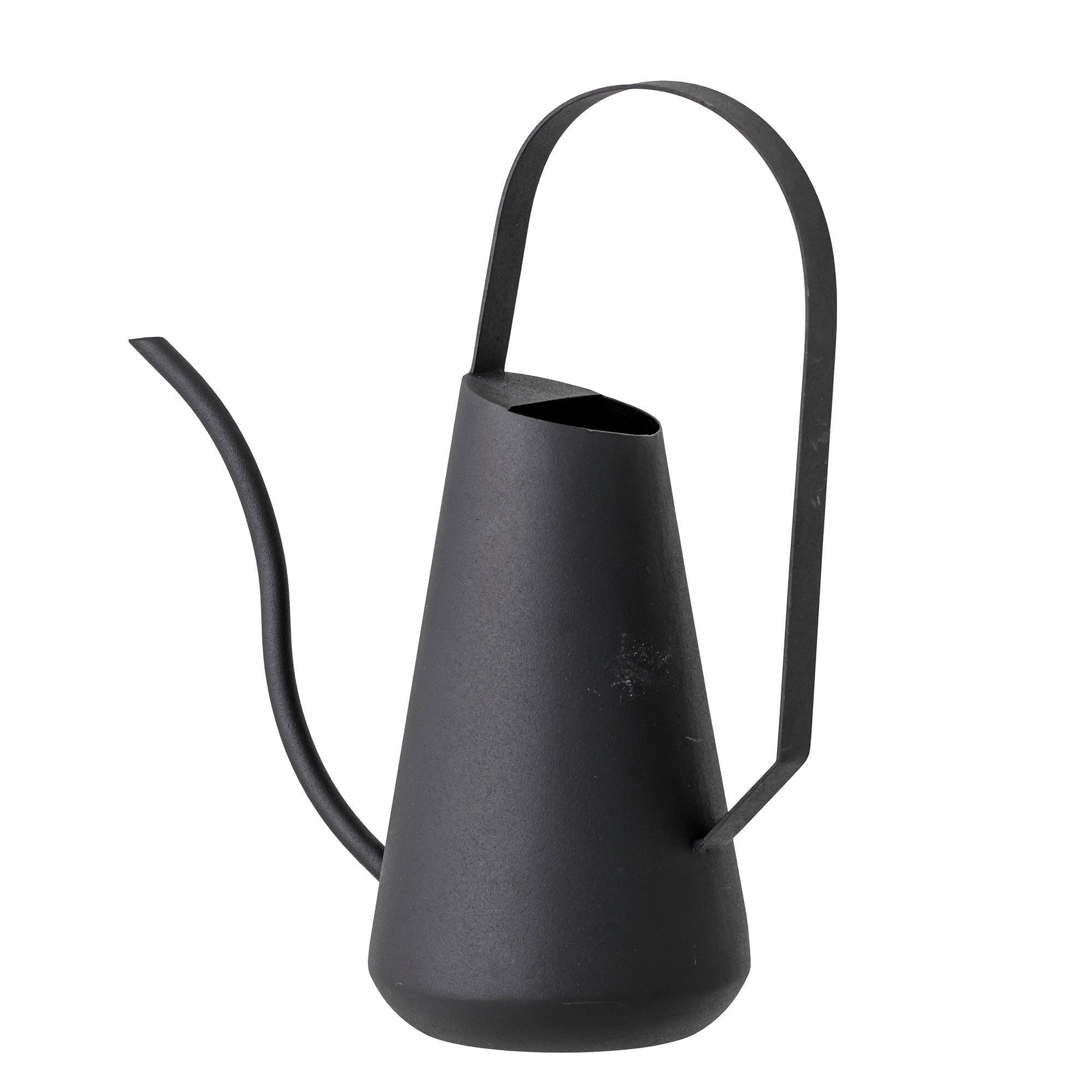 Hello Honey&#xAE; 12&#x22; Black Metal Watering Can