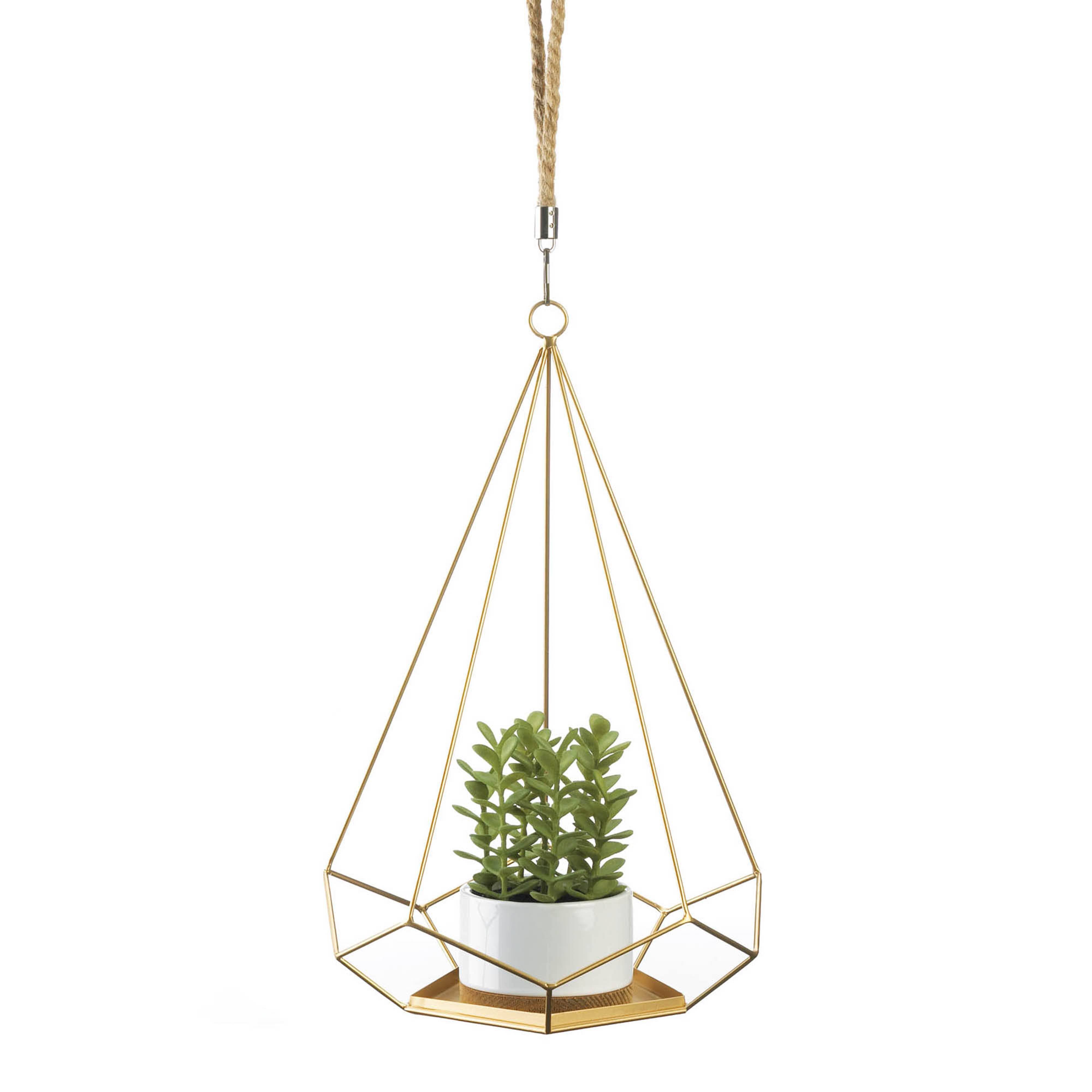 16" Prism Hanging Plant Holder