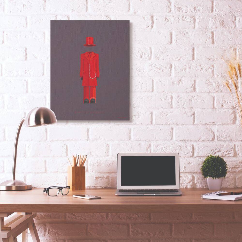 Stupell Industries Marilyn Manson Minimalist Illustration Canvas Wall Art