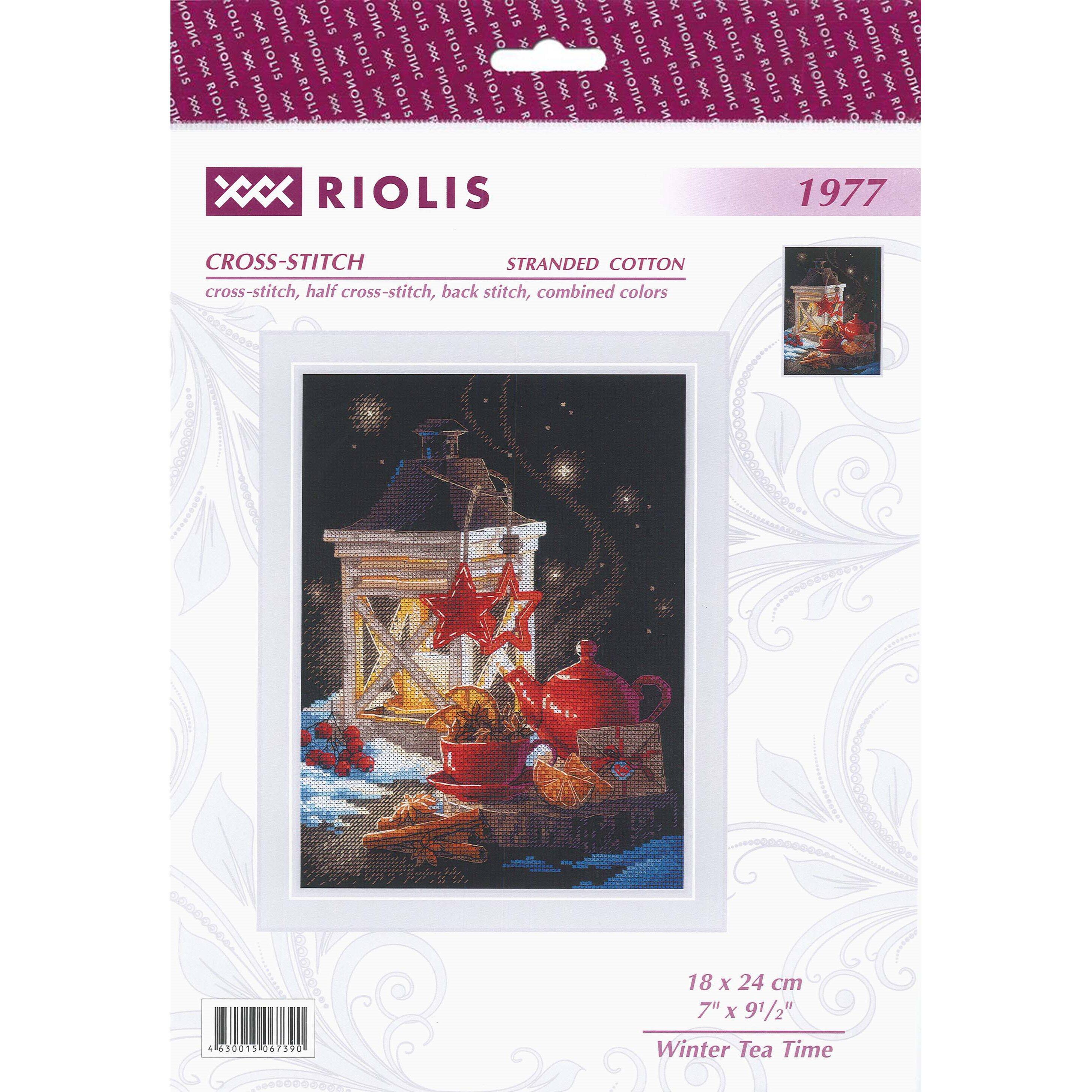 RIOLIS Winter Tea Time Cross Stitch Kit