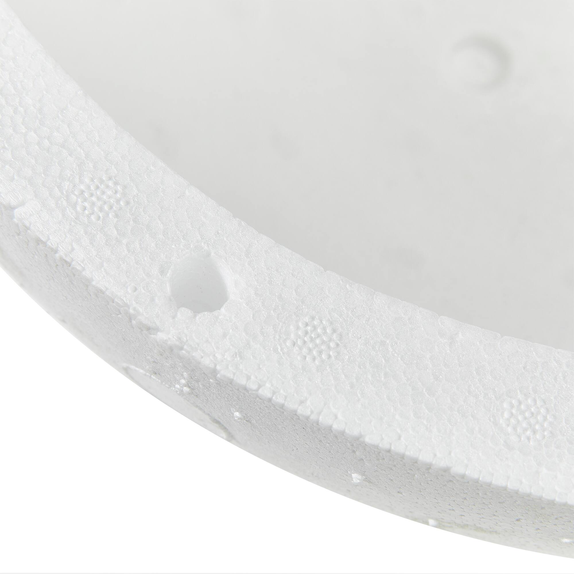 12 Pack: FloraCraft&#xAE; SmoothF&#x14D;M&#xAE; 11.9&#x22; Hollow Foam Half Ball