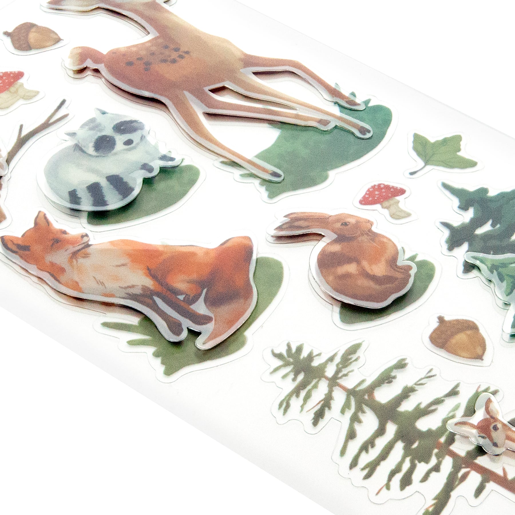 12 Pack: Woodland Animal Stickers by Recollections&#x2122;
