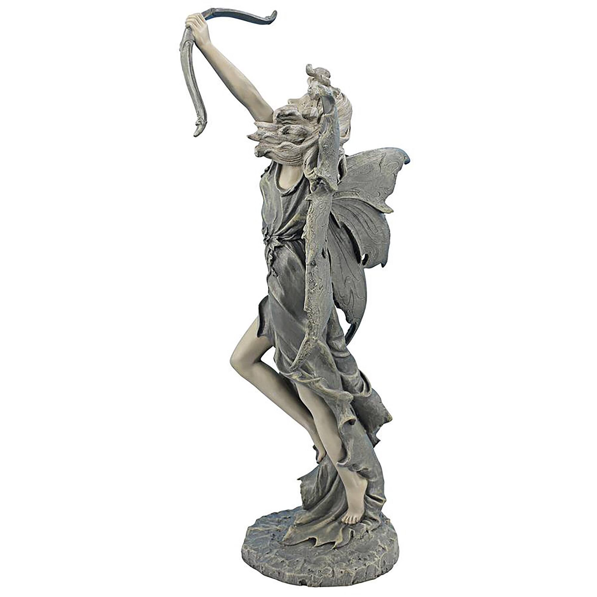 Design Toscano 22.5&#x22; Medium Rhiannon the Archer Garden Fairy Statue
