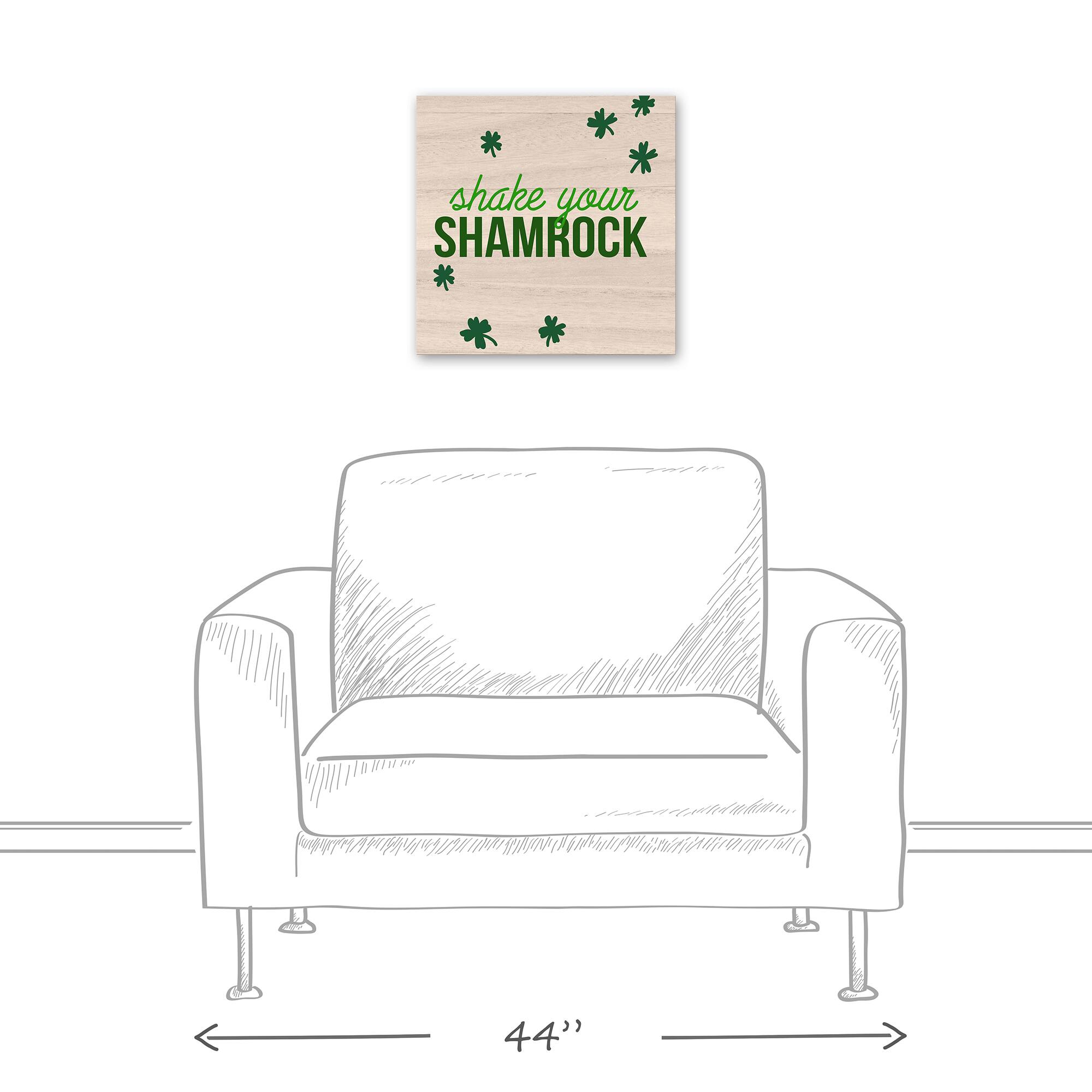 Shake Your Shamrock 16&#x22; x 16&#x22; Canvas Wall Art