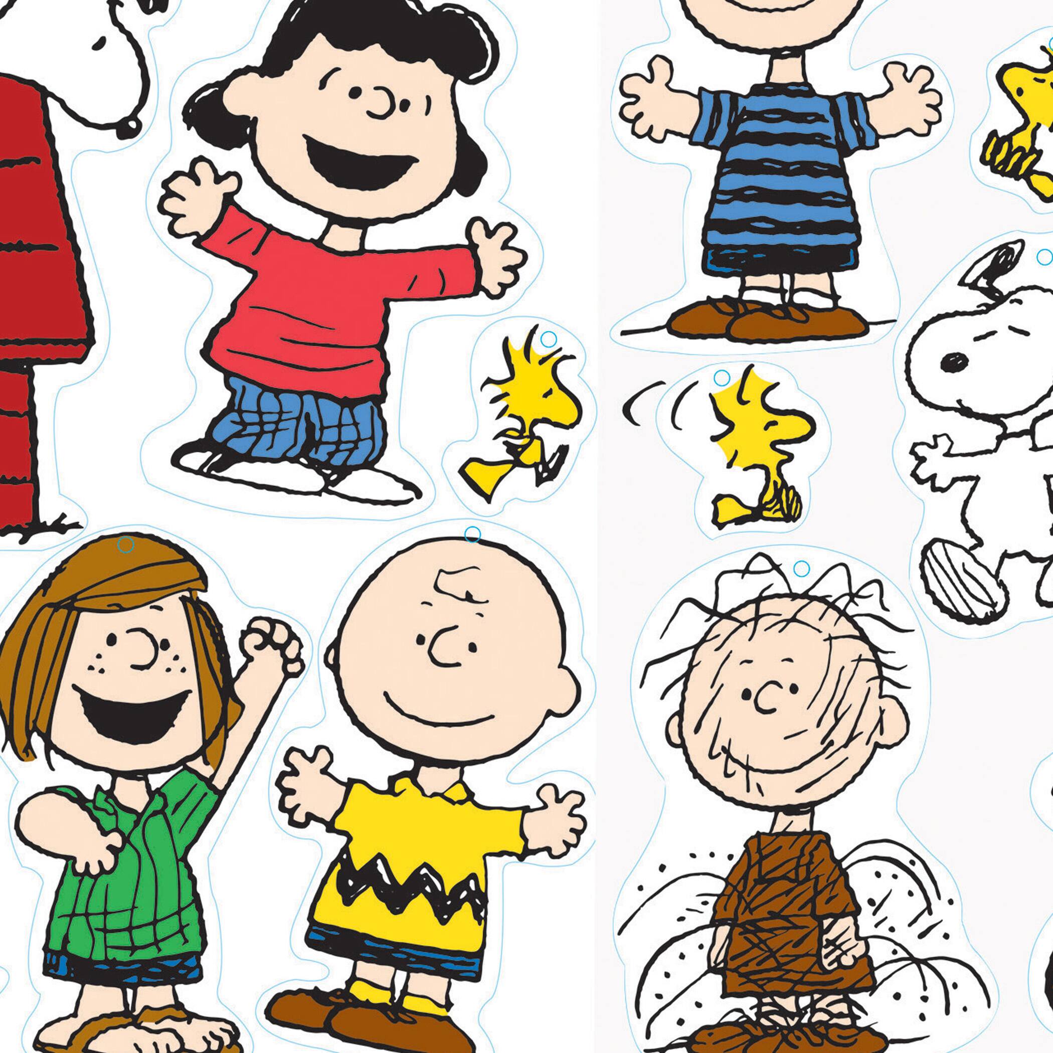 Eureka® Peanuts® Classic Characters 2-Sided Decorating Kit, 6ct.