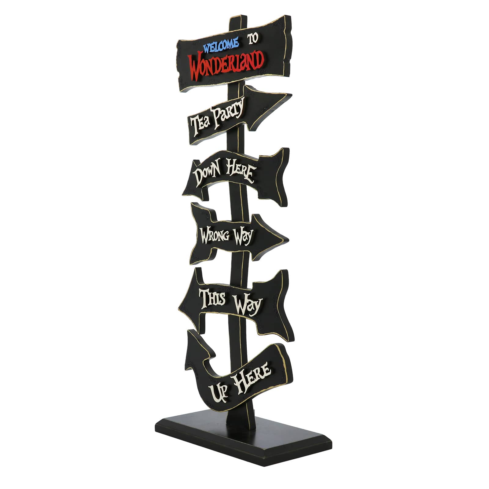 18&#x22; Welcome to Wonderland Directional Tabletop Sign by Ashland&#xAE;