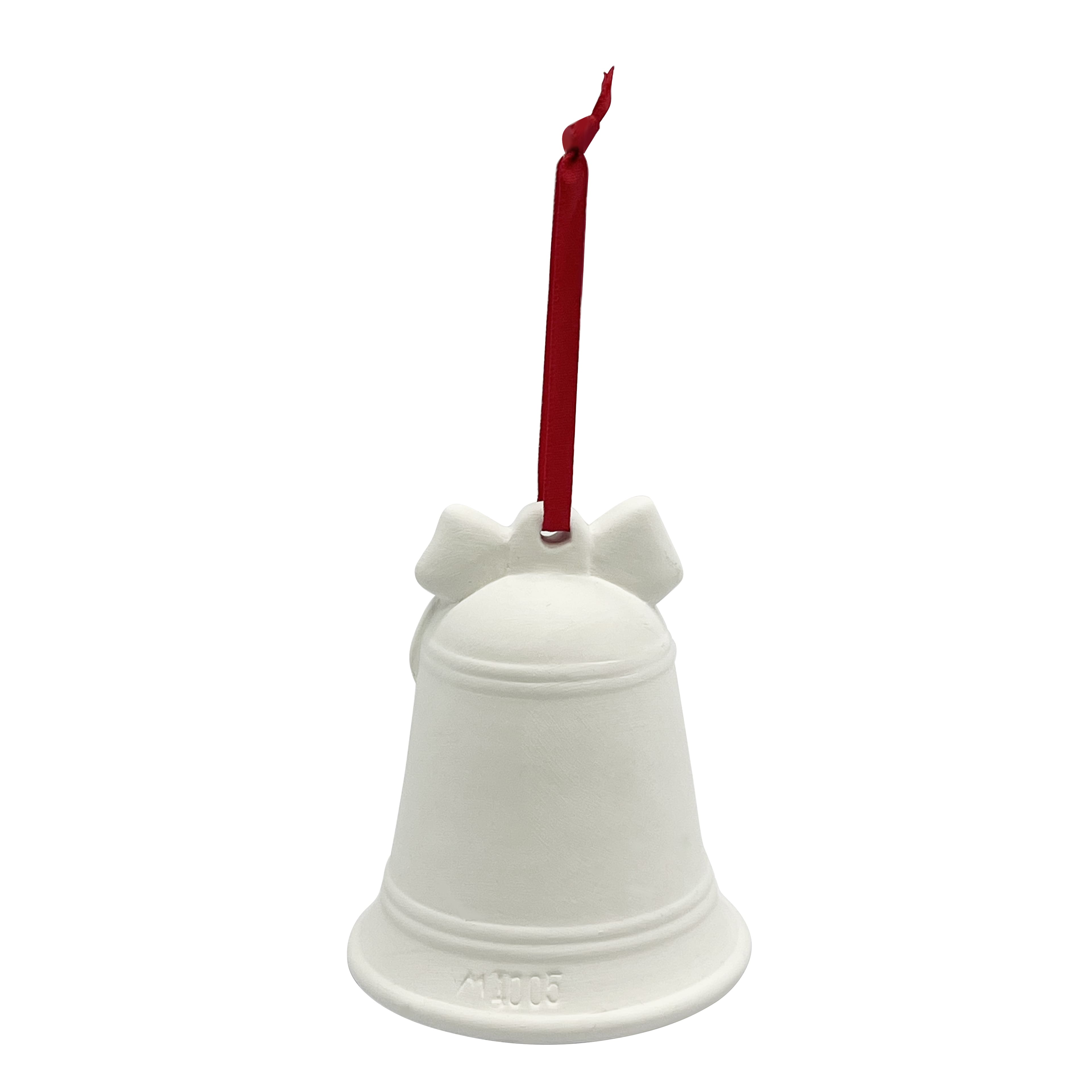 3.75&#x22; DIY Ceramic Bell Ornament by Make Market&#xAE;