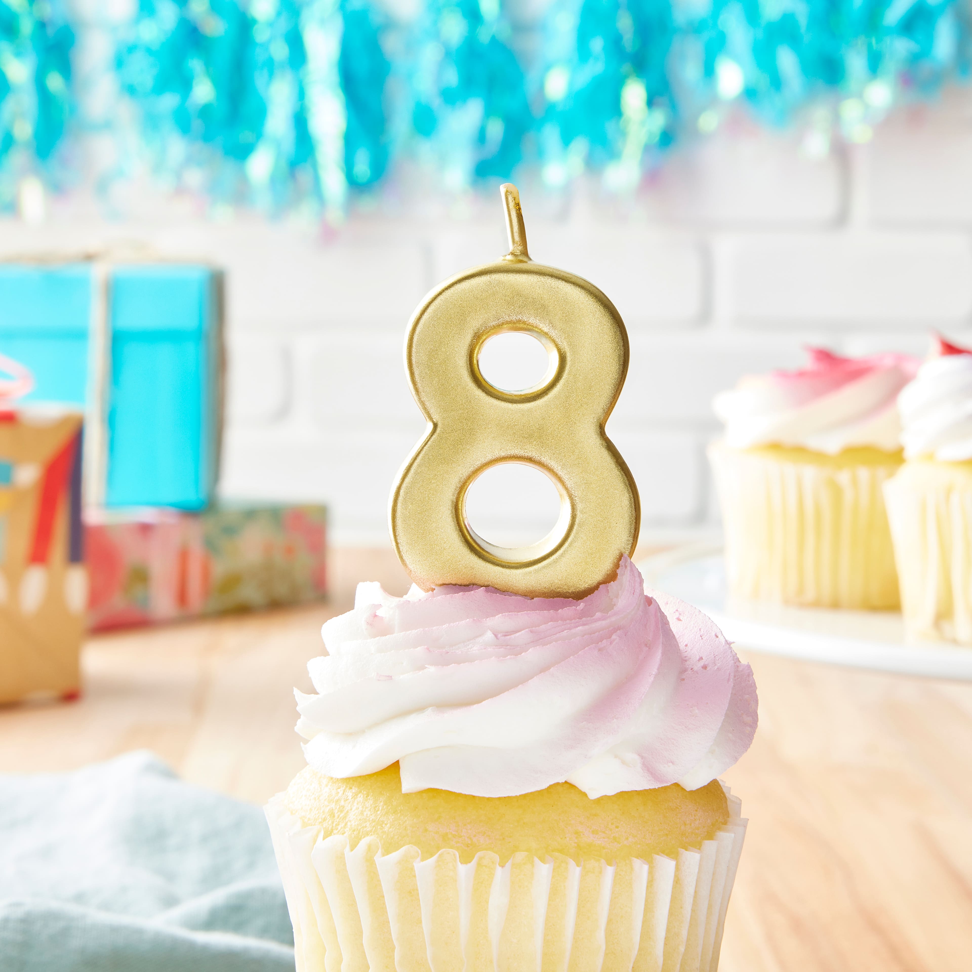 Gold Number Candle by Celebrate It®