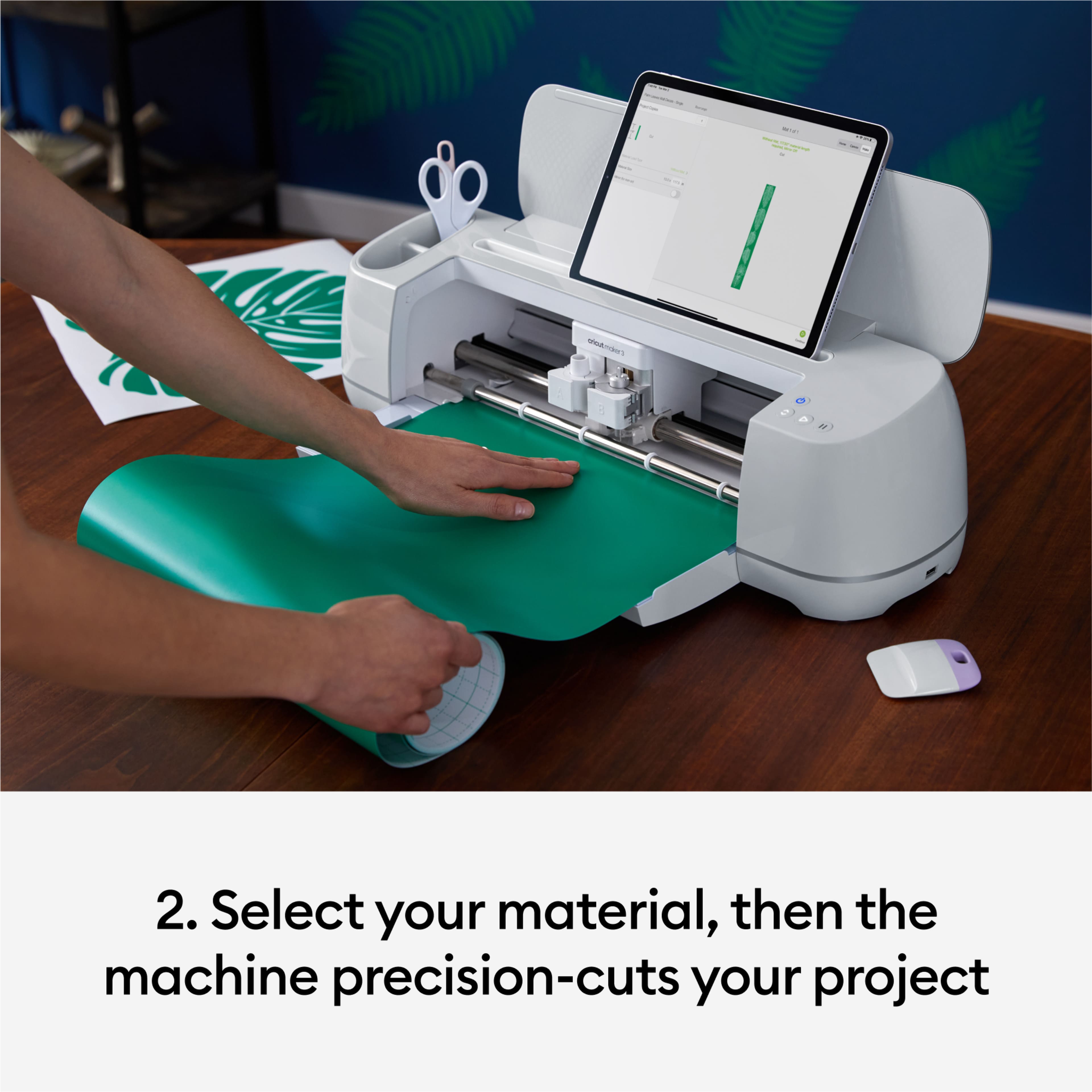 Cricut Maker 3 Machine Smart Vinyl & Iron On Bundle DIY Matless  Cutting 10X Force, 2X Faster, Cuts 300+ Materials, Compatible with iOS,  Android, Windows & Mac, Bluetooth Connectivity, Beginner Pro