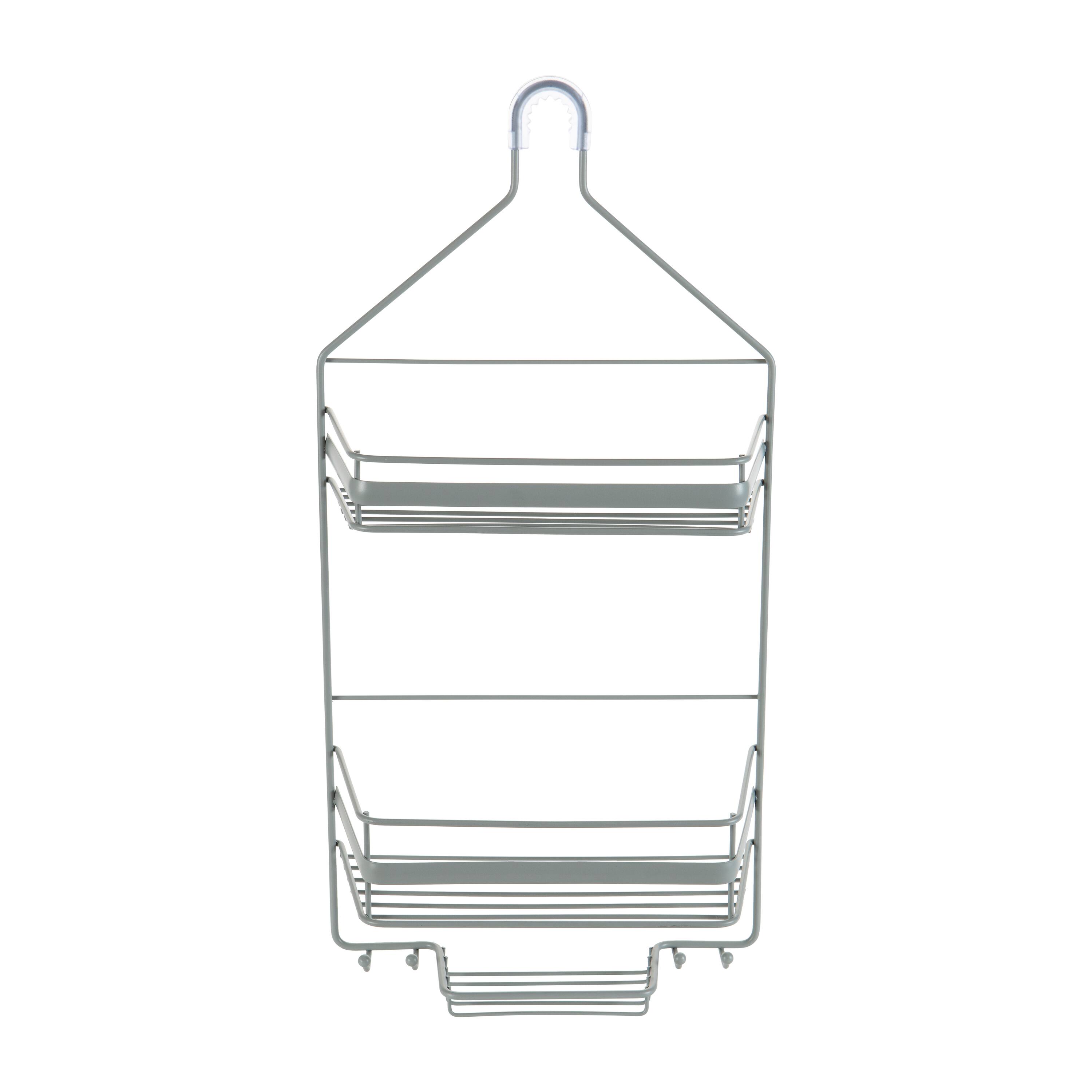 Bath Bliss 22" Gray Regency Shower Caddy