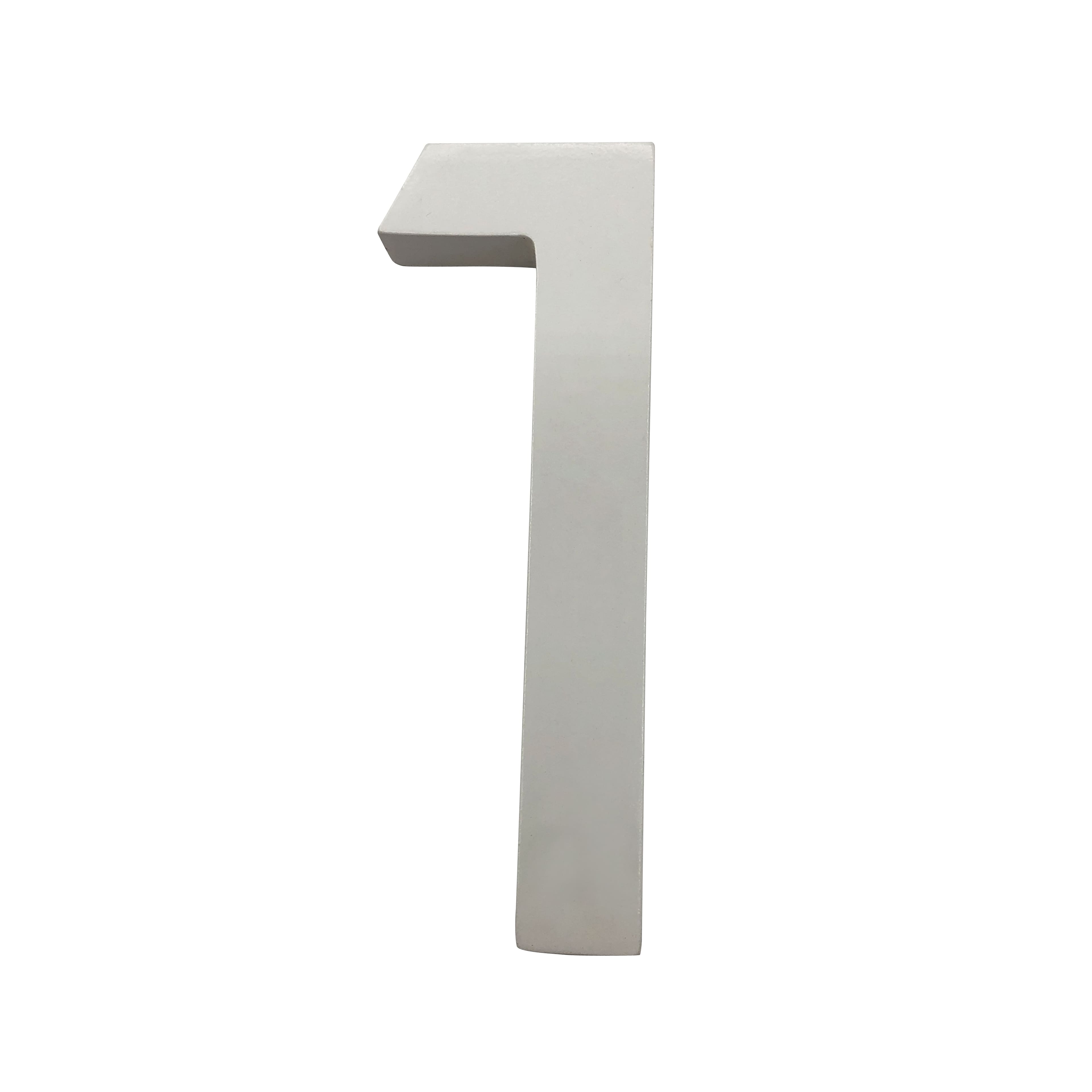 White MDF Number by Make Market&#xAE;