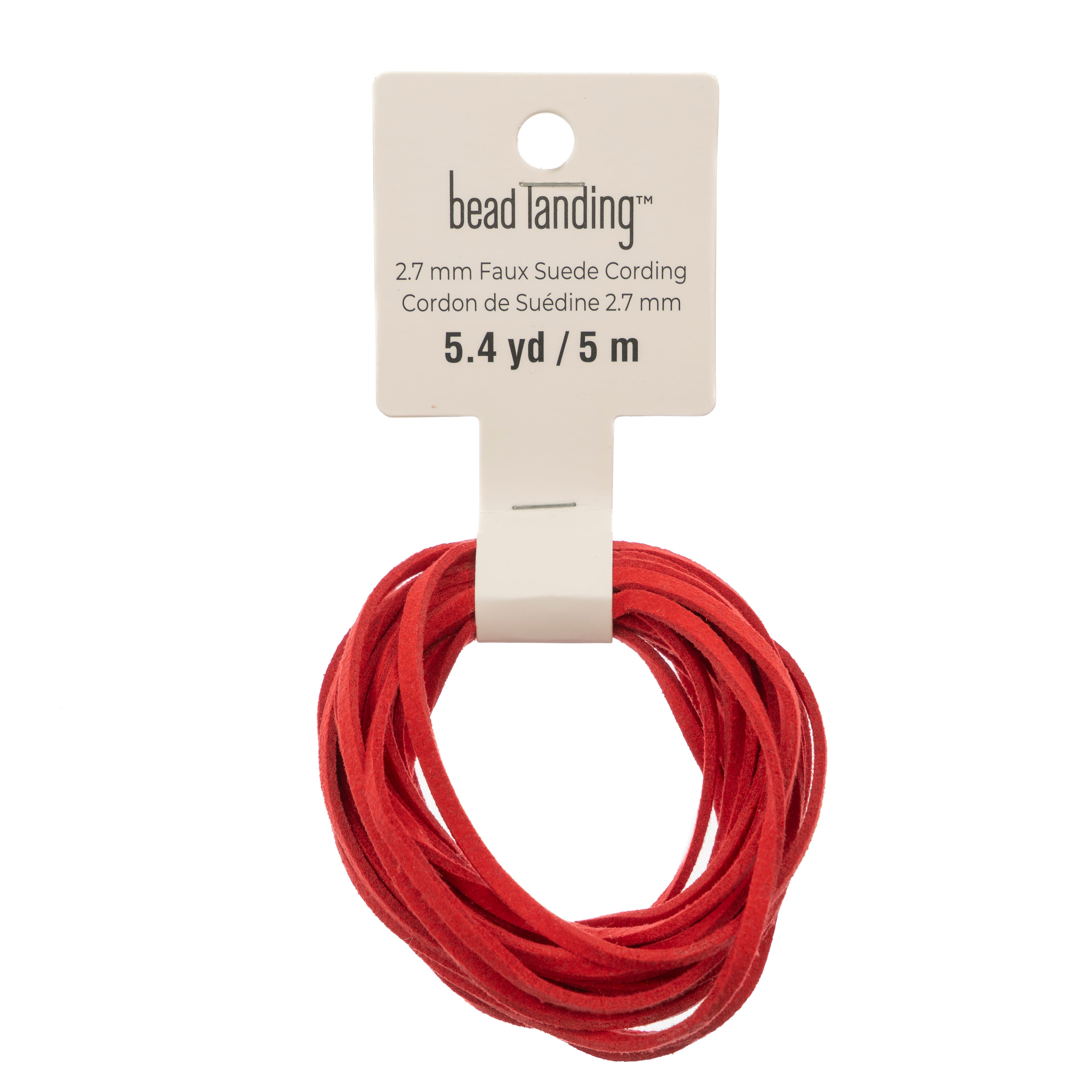 2.7mm Faux Suede Cording Bead Landing&#x2122;