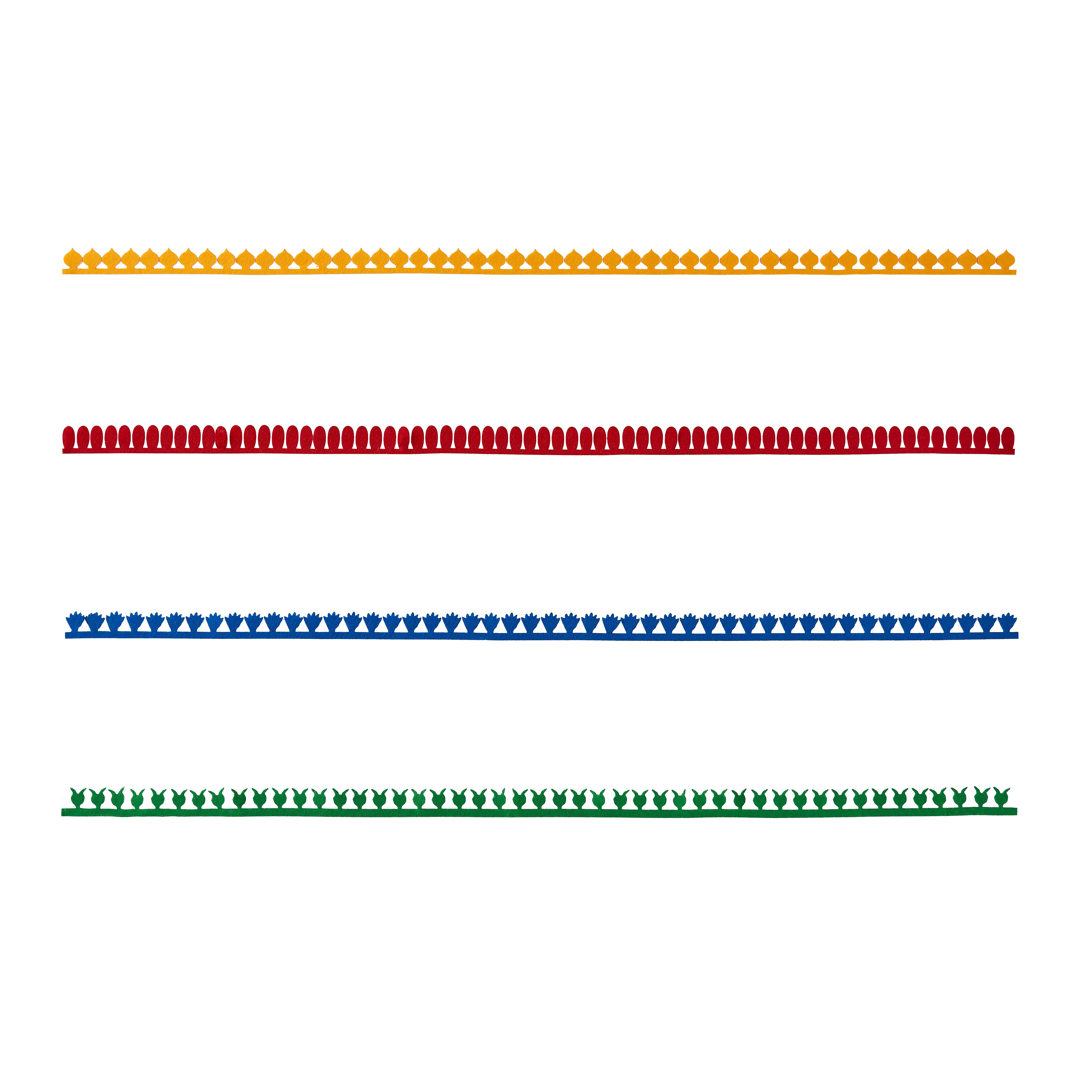 12 Pack: Felt Ribbon Flower Craft Kit by Creatology™