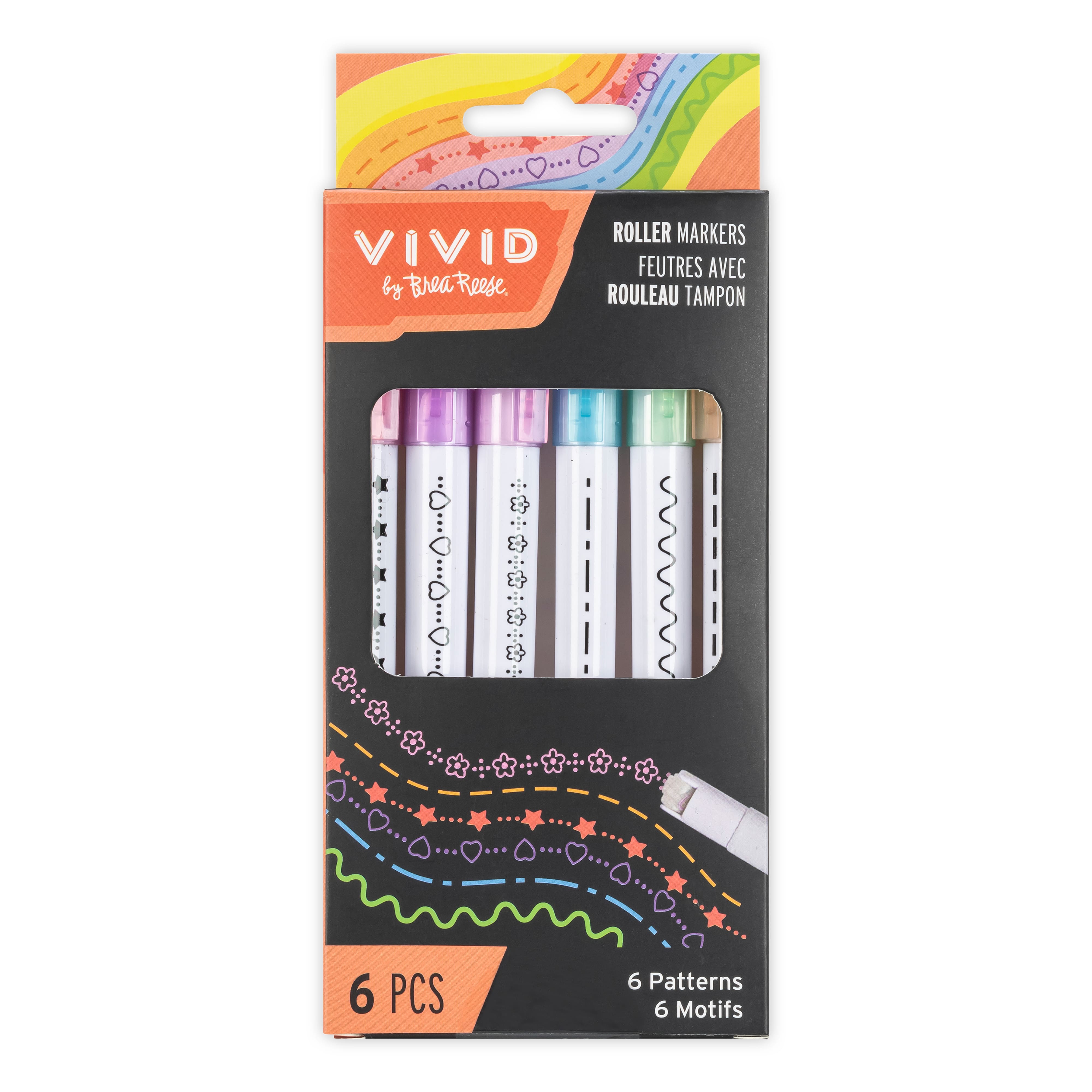 VIVID by Brea Reese&#xAE; Roller Markers Set