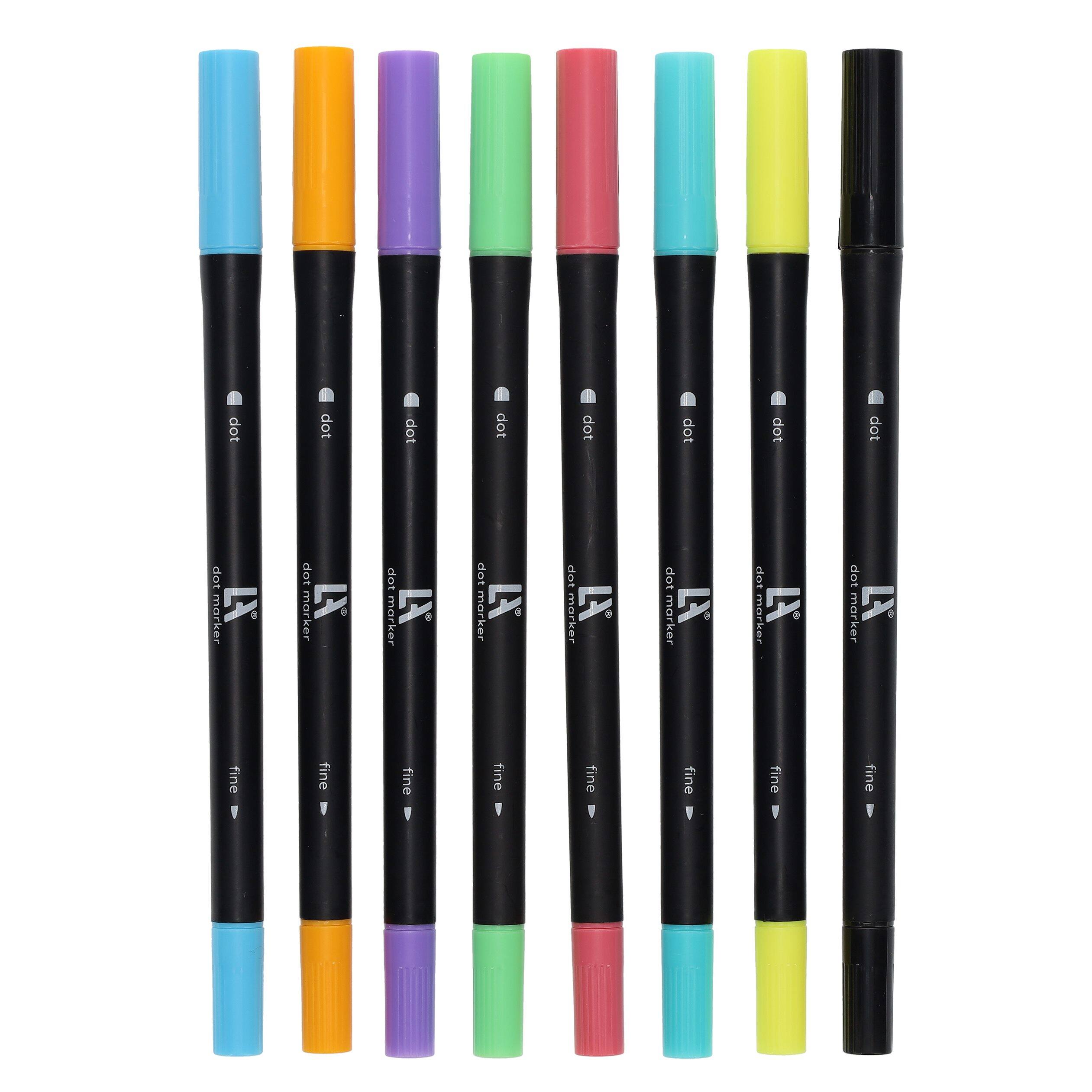 Leisure Arts&#xAE; Spirit of Spring Dot Art Pad &#x26; Marker Set