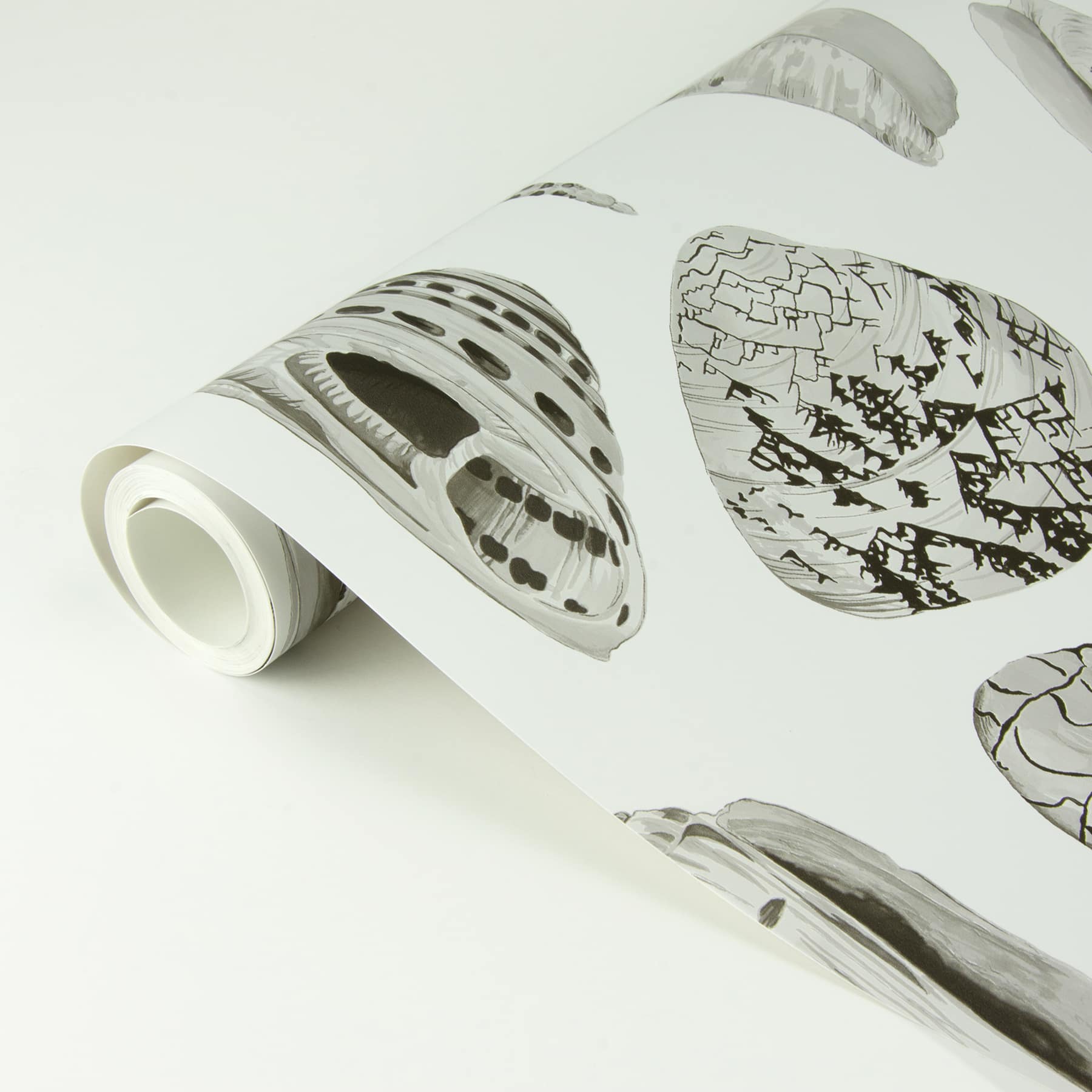 Scalamandre Graphite Coquina Peel &#x26; Stick Wallpaper
