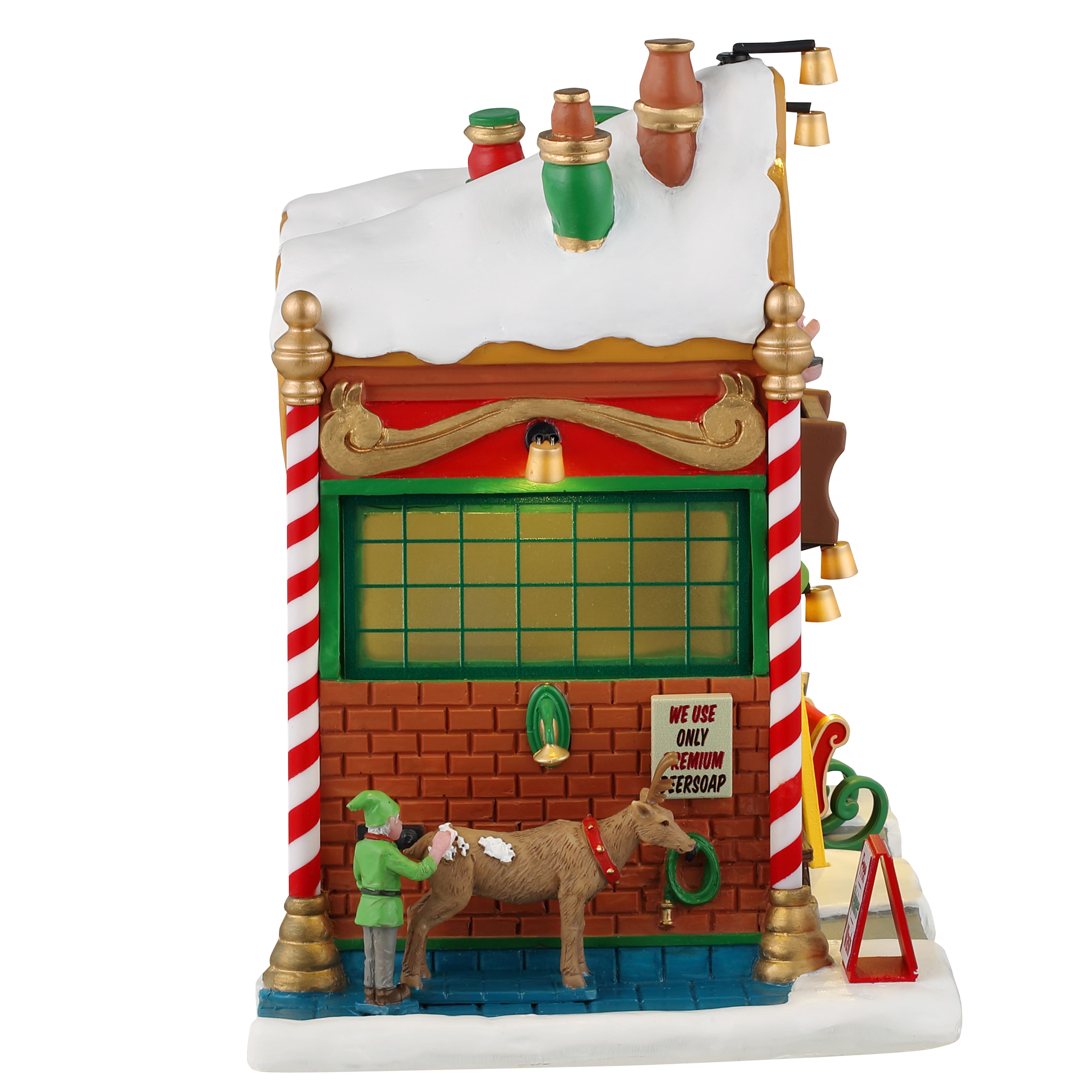 Lemax&#xAE; Santa&#x27;s Wonderland&#xAE; Li&#x27;l Murph&#x27;s Sleigh Shop