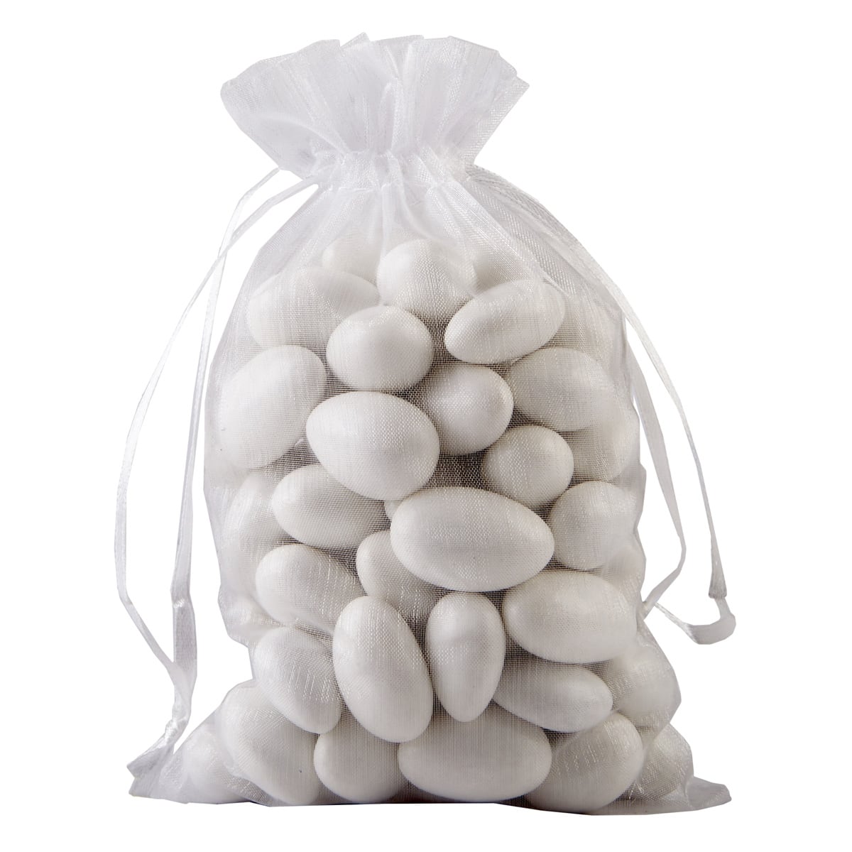 15 Packs: 12 ct. (180 total) Large White Organza Favor Bags by Celebrate It™ Occasions™