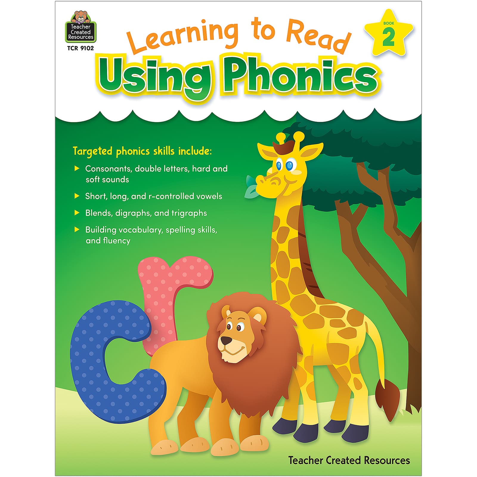 Teacher Created Resources Learning To Read Using PHONICS Book 2 (Level B)
