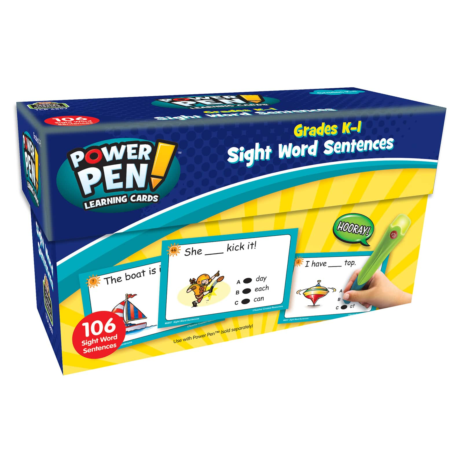 Teacher Created Resources Power Pen Learning Cards: Sight Word Sentences