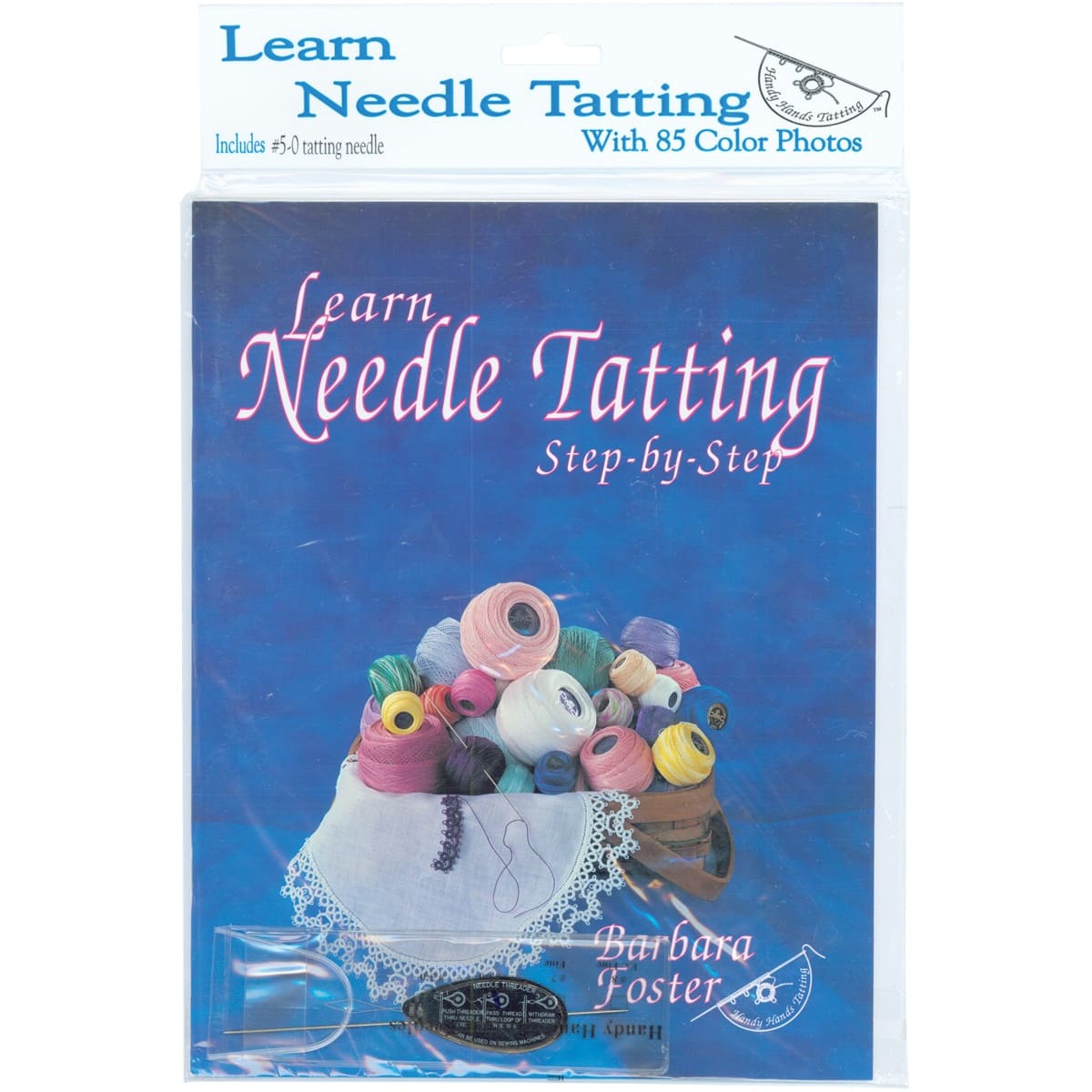 Handy Hands Learn Needle Tatting Step-By-Step Needle & Threader Kit