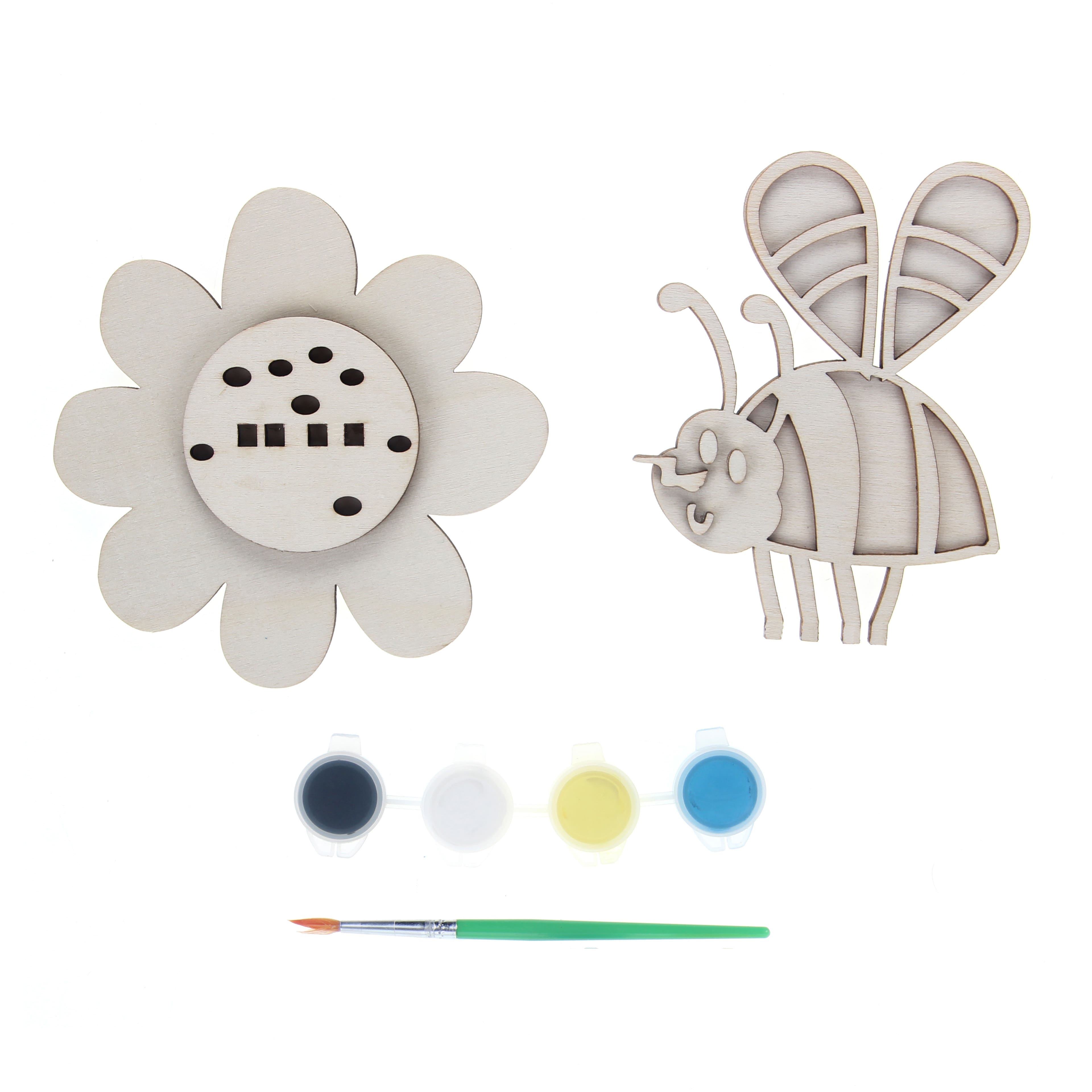 Spring Bee Layered Wood Craft Kit by Creatology&#x2122;