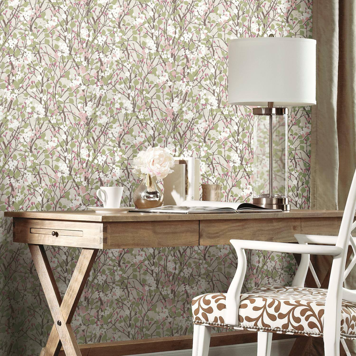 RoomMates Willow Branch Peel & Stick Wallpaper