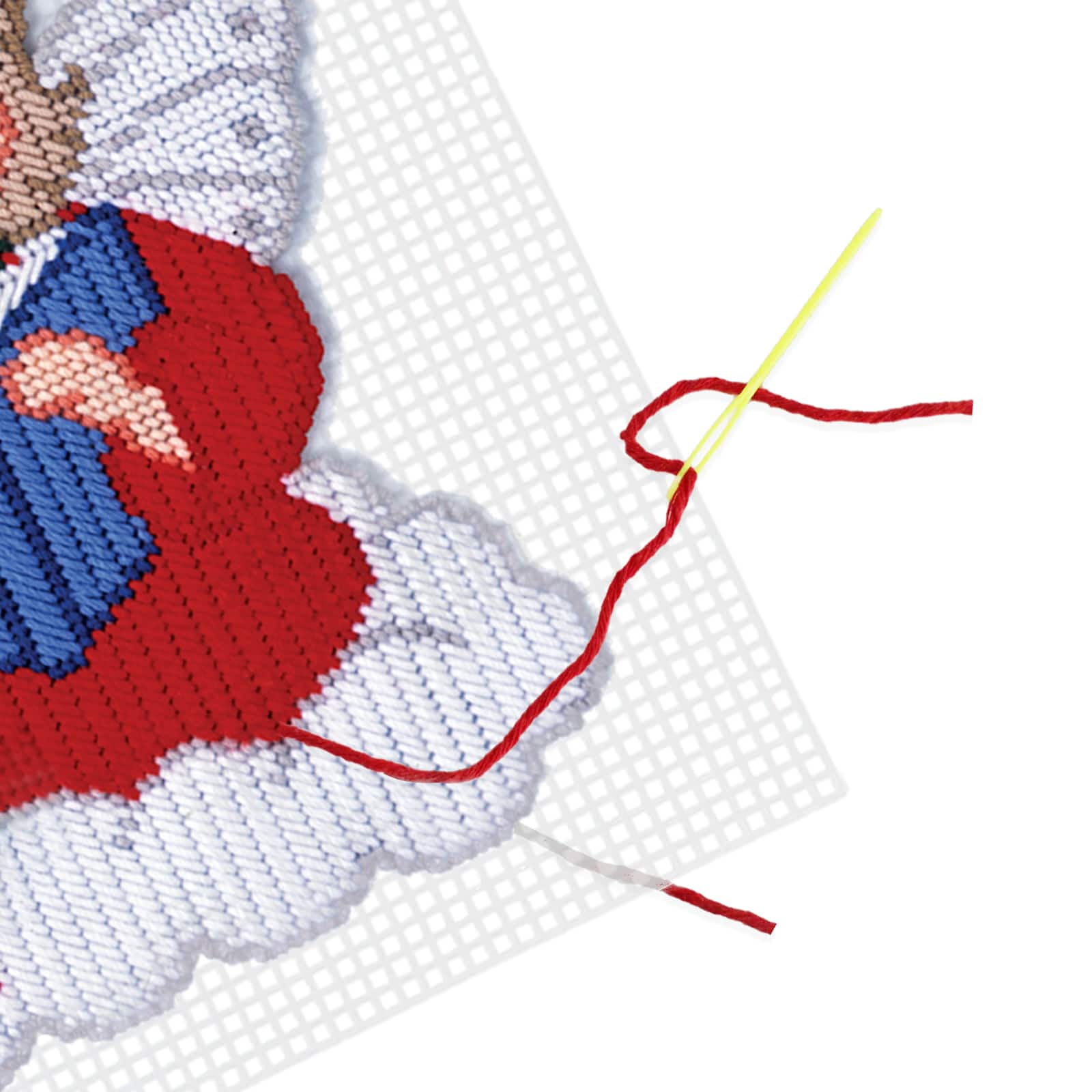 48 Pack: Clear 7 Mesh Plastic Canvas by Loops & Threads®