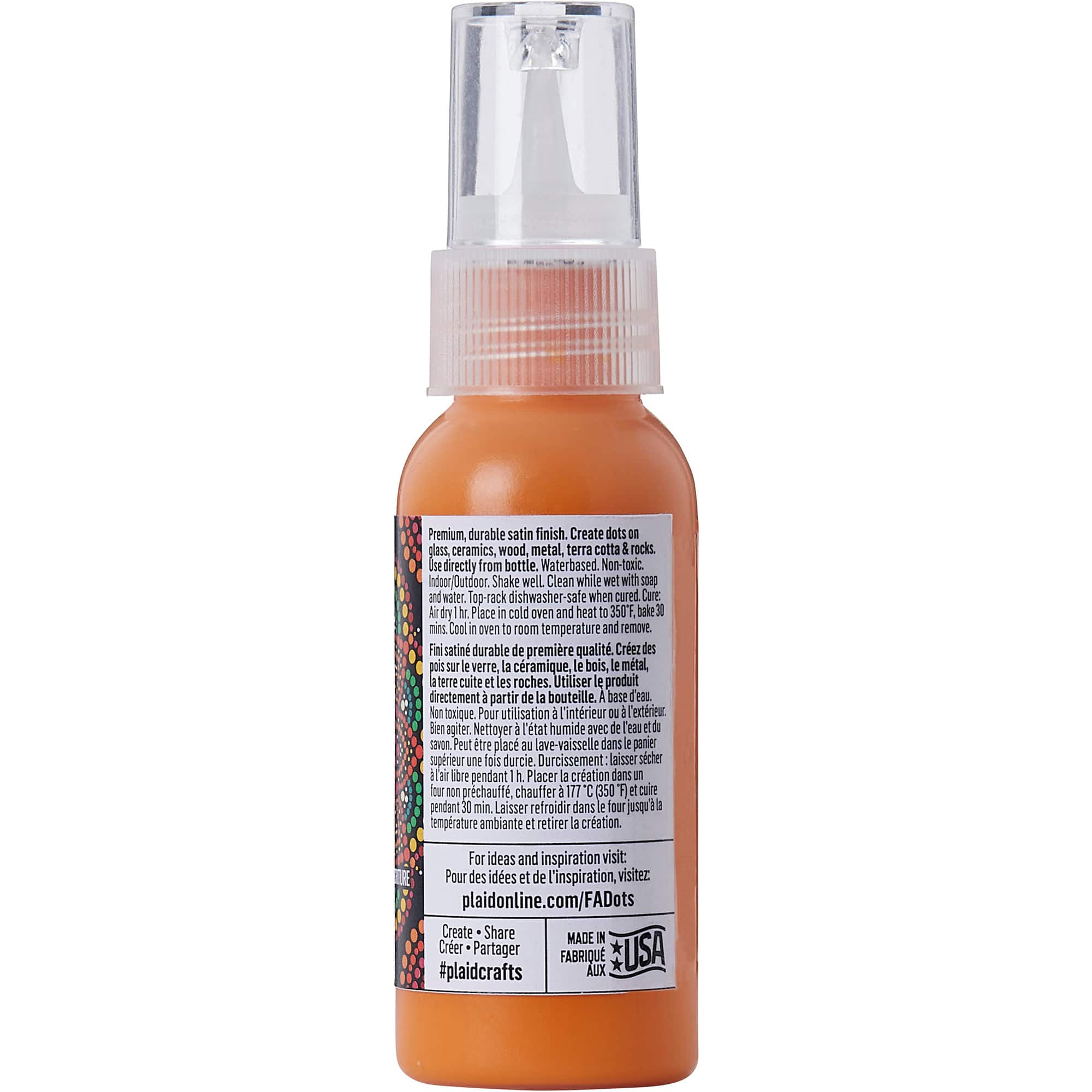 12 Pack: FolkArt® Dots™ Acrylic Dotting & Writing Paint