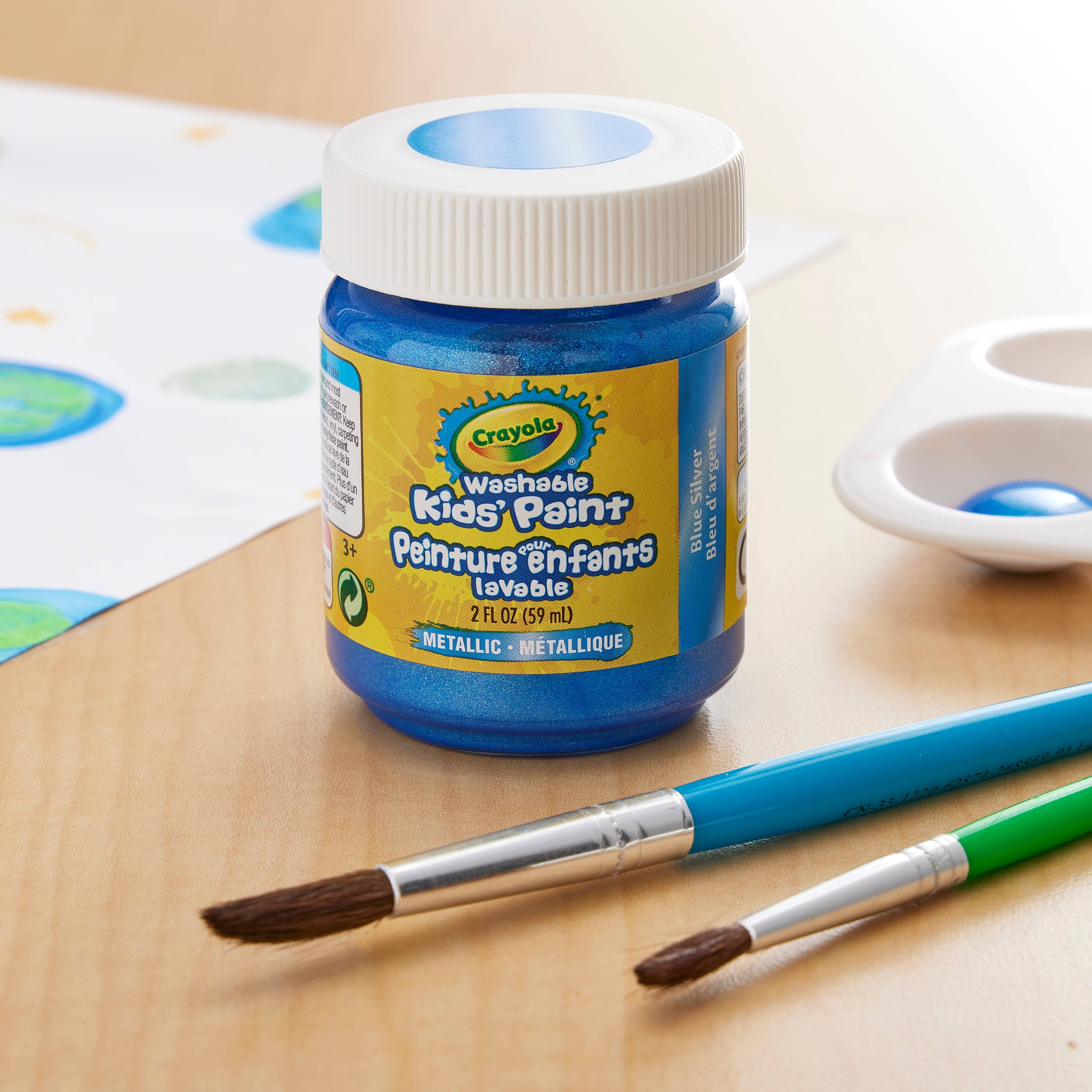 Crayola&#xAE; Metallic Washable Kids&#x27; Paint, 2oz.
