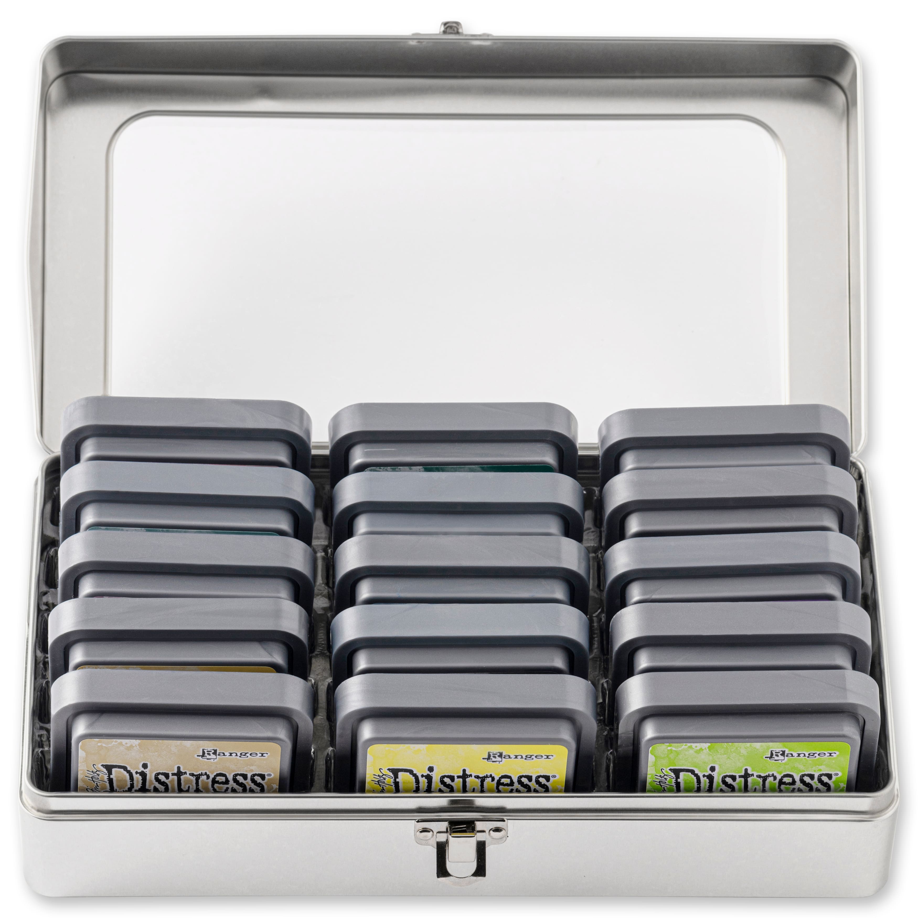 6 Pack: Tim Holtz Distress&#xAE; Ink Pad Storage Tin